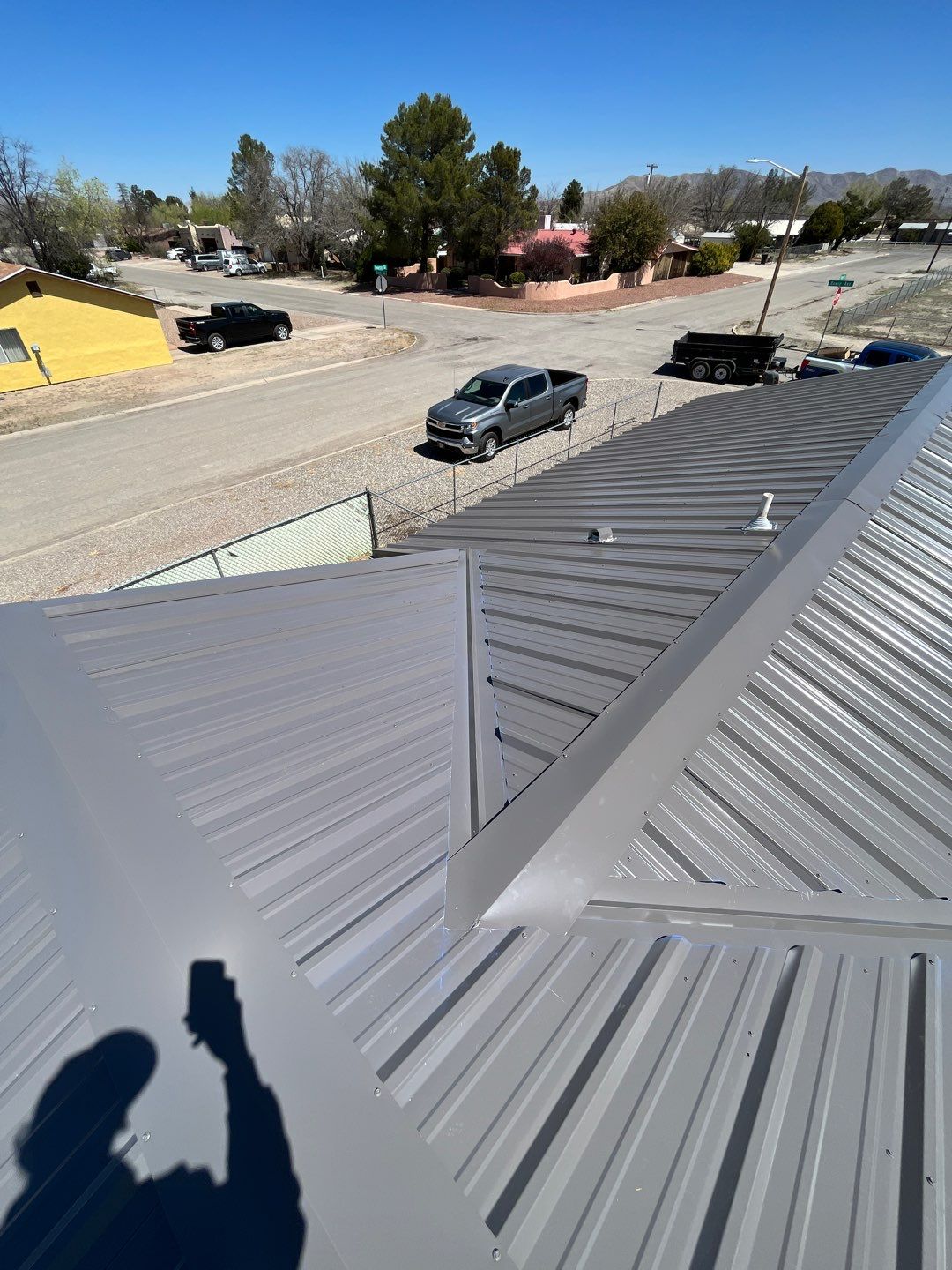 Ash Gray Exposed Fastener by Reimagine Roofing
