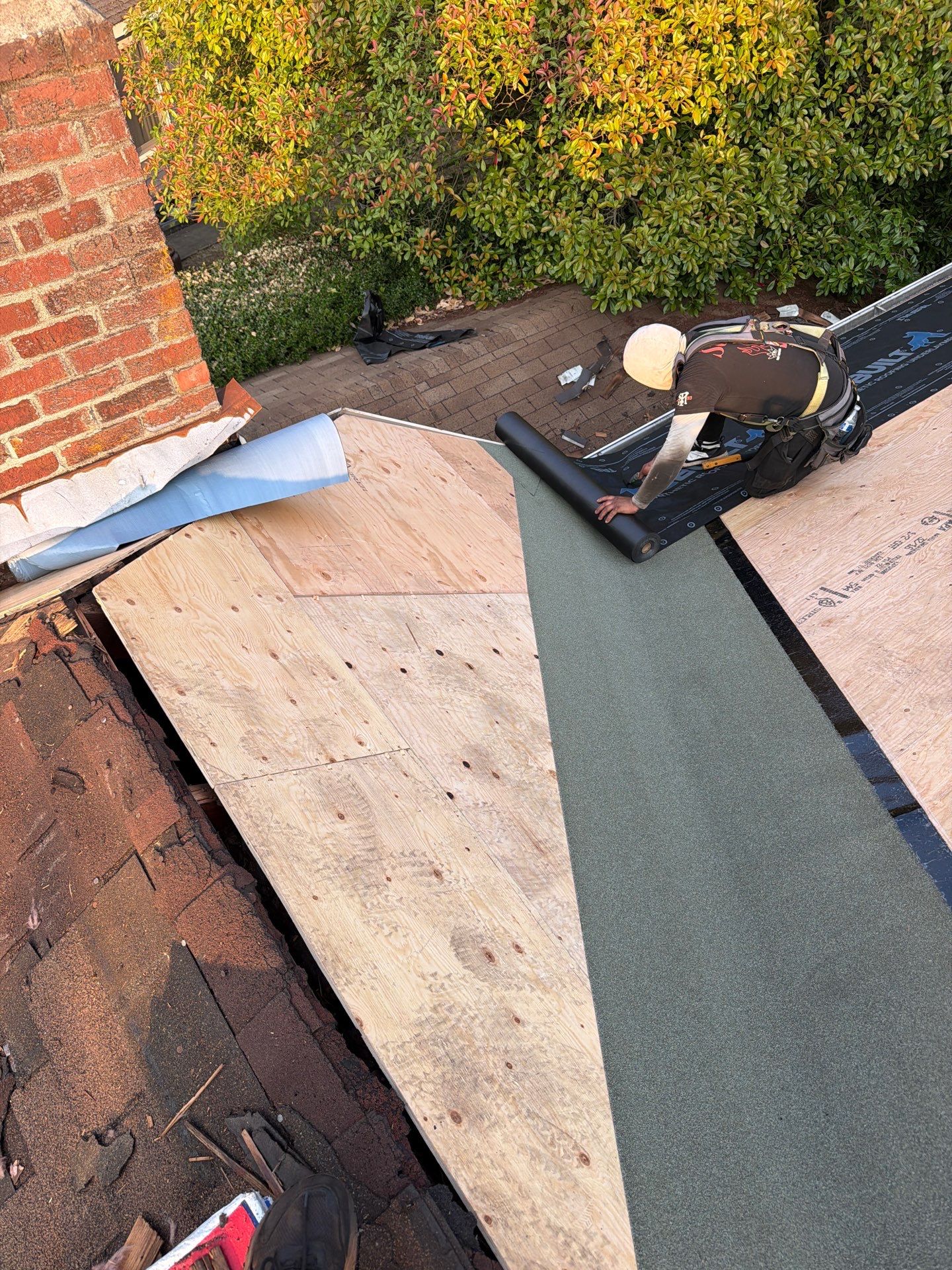 Residential Roofing Installation using GAF HDZ Shingles by Roofing Formula LLC