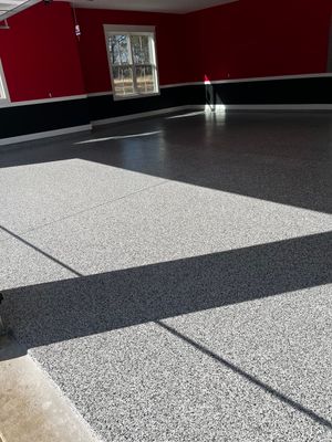 Garage Floor Coating using Silverton