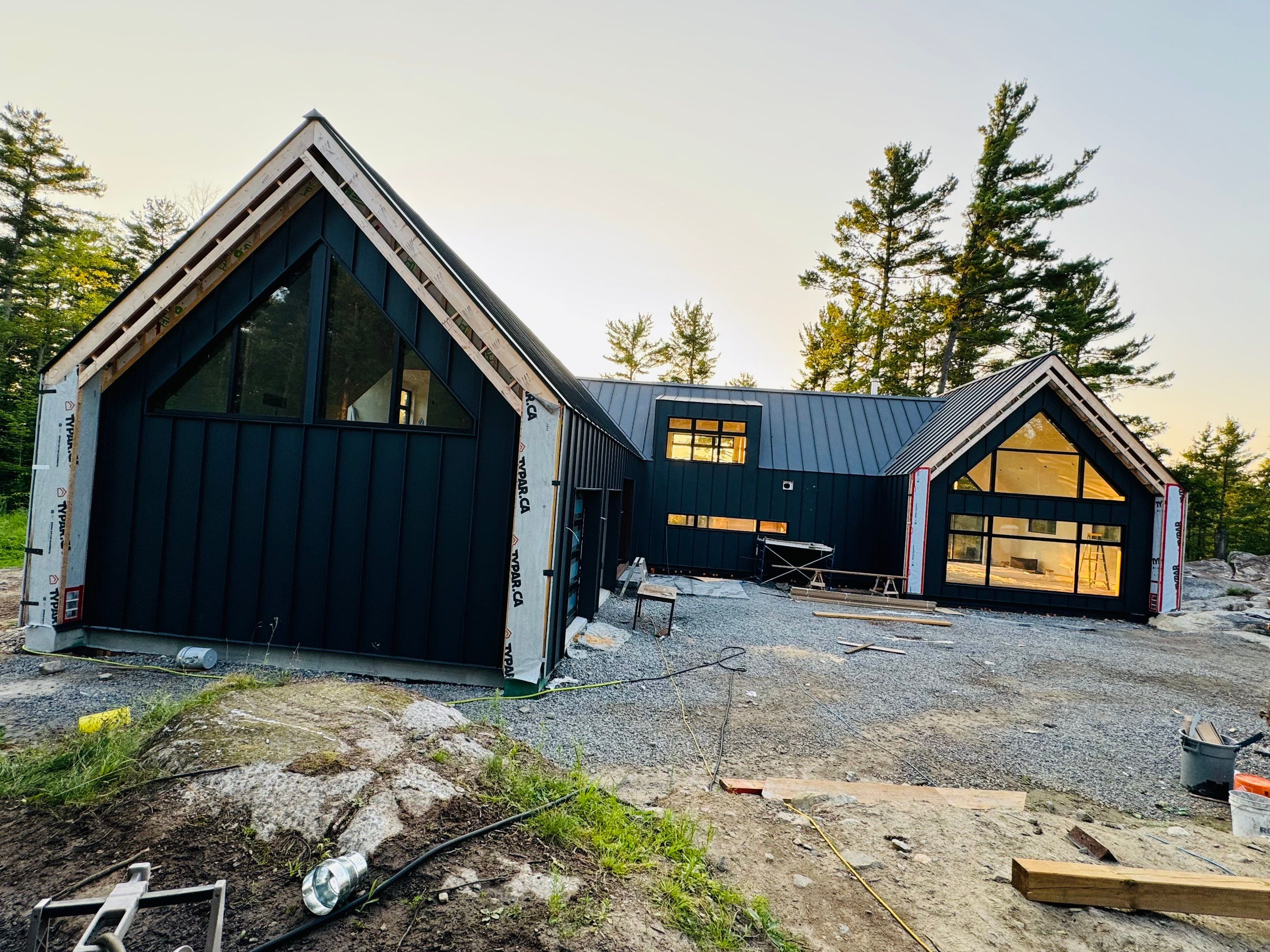 Standing Seam Metal Roof - Custom Coping and Flashing  by Jay Carter Roofing & Sheet Metal