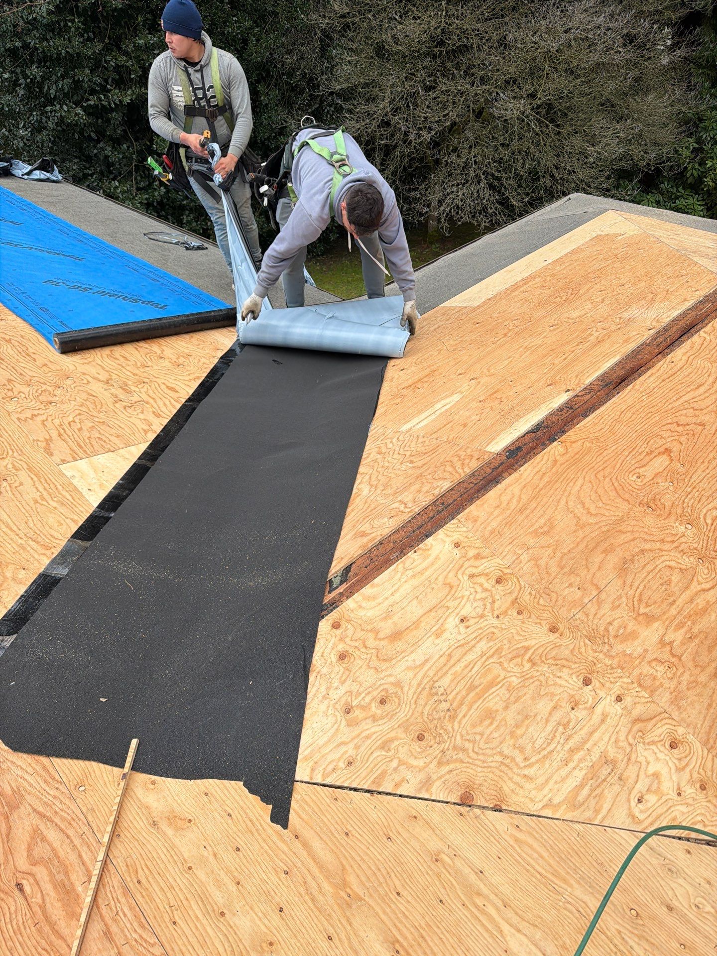 Residential Roofing Installation using GAF UHDZ Shingles by Roofing Formula LLC