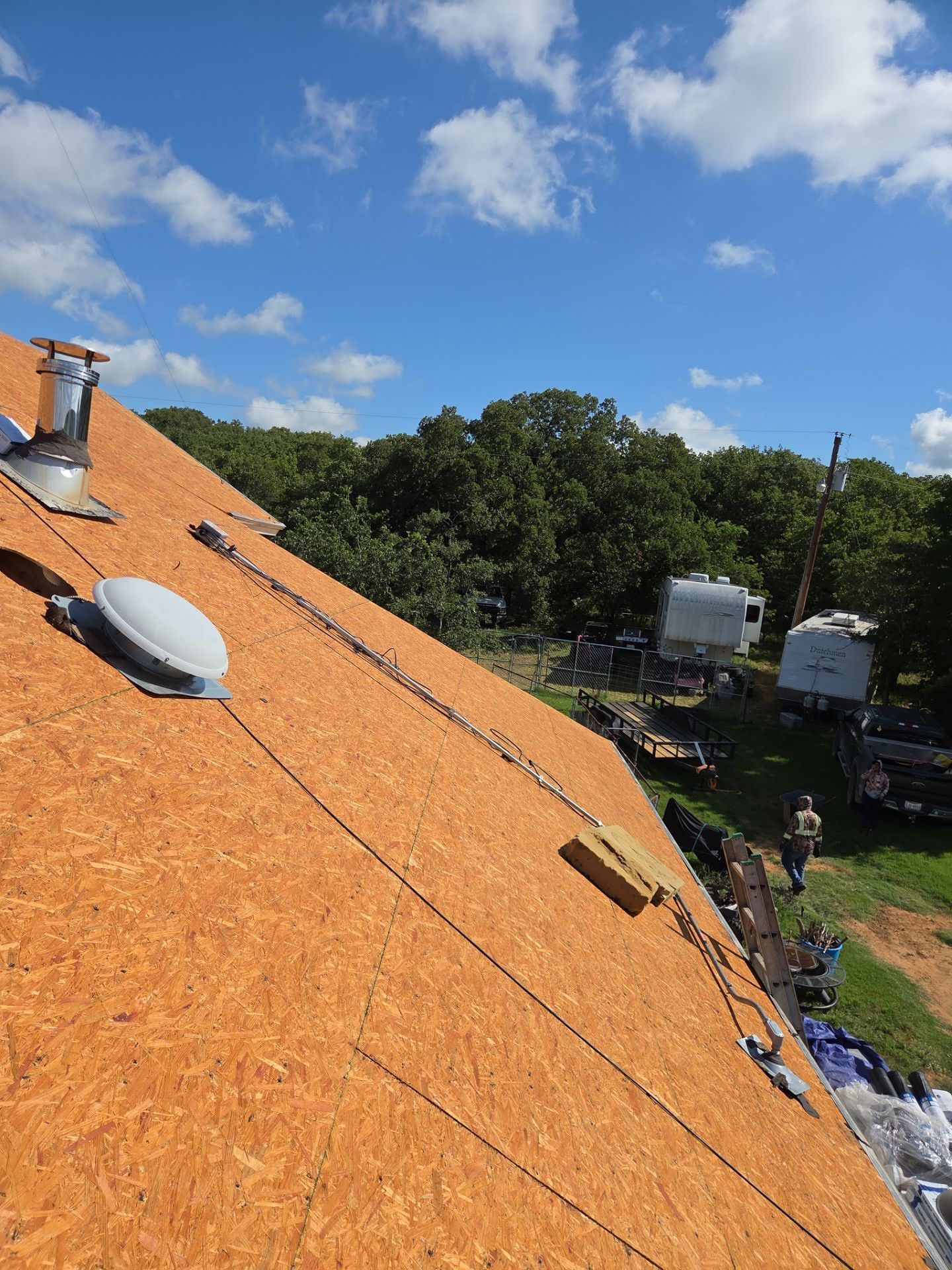 Project in Bowie by Lonestar Roofing and Restoration LLC.