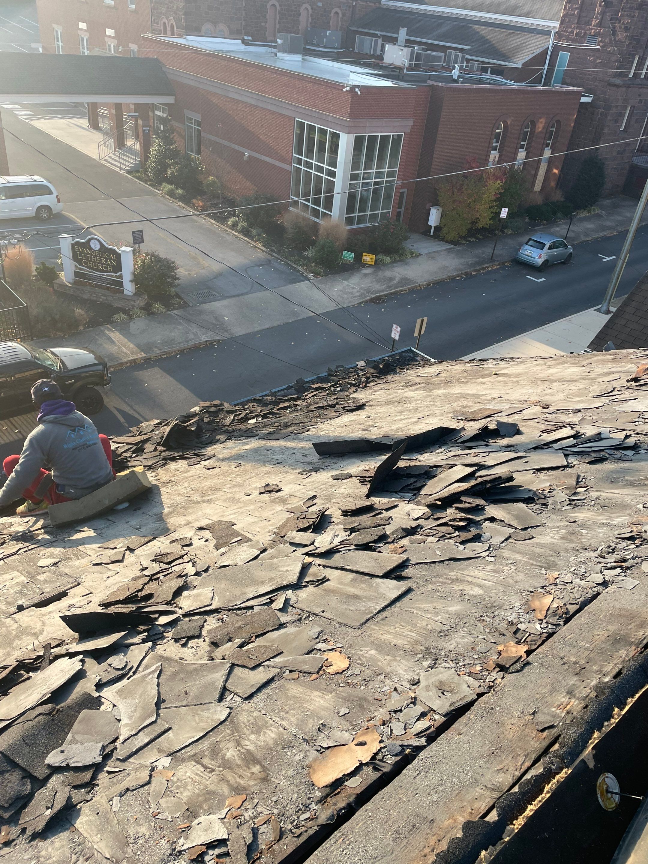 Commercial Roofing Installation using Gaf Hdz Architectural Shingle by Teflon Roofing