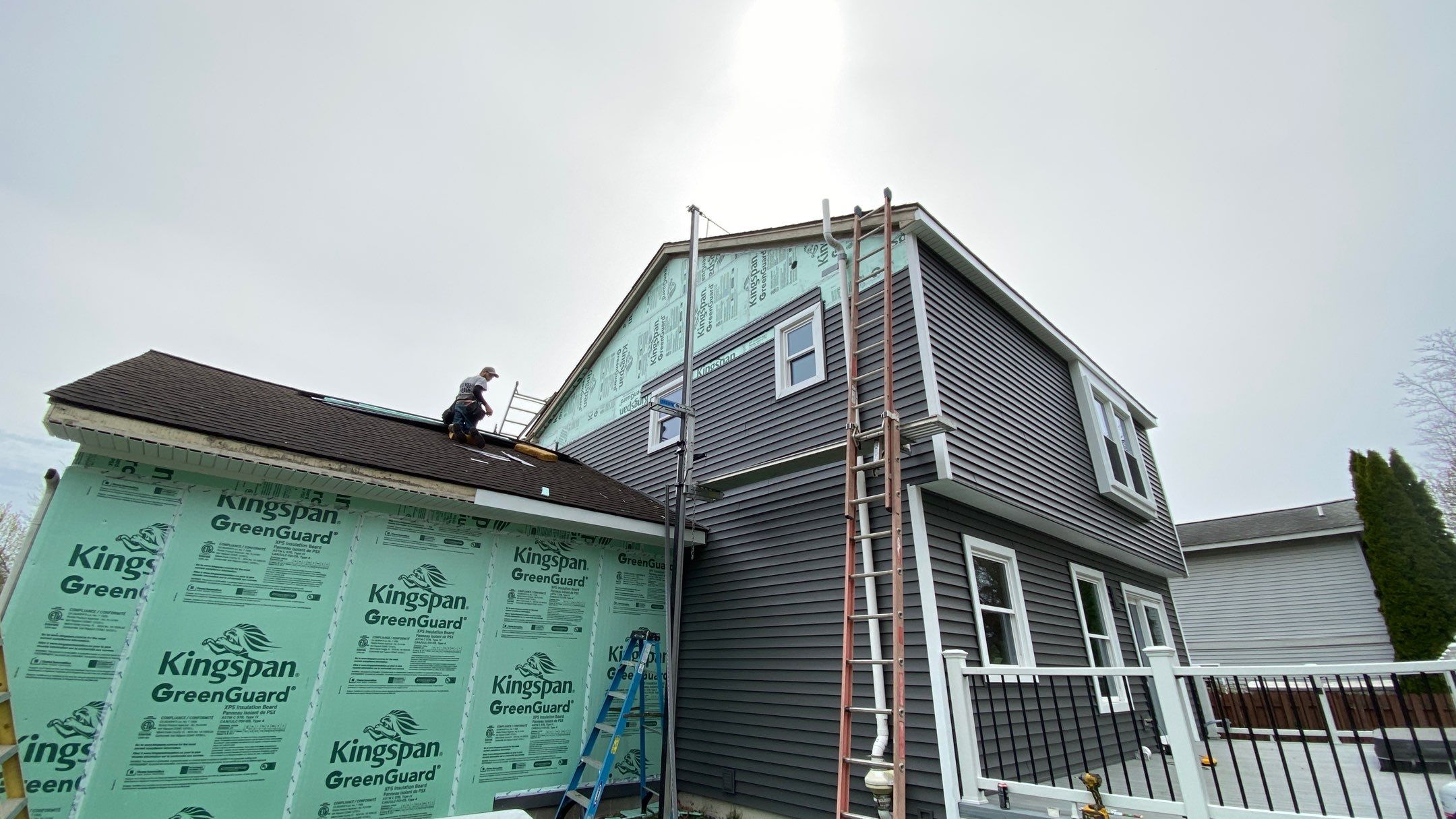 Siding Replacement using CertainTeed Restoration Classis D4 by 180 Contractors