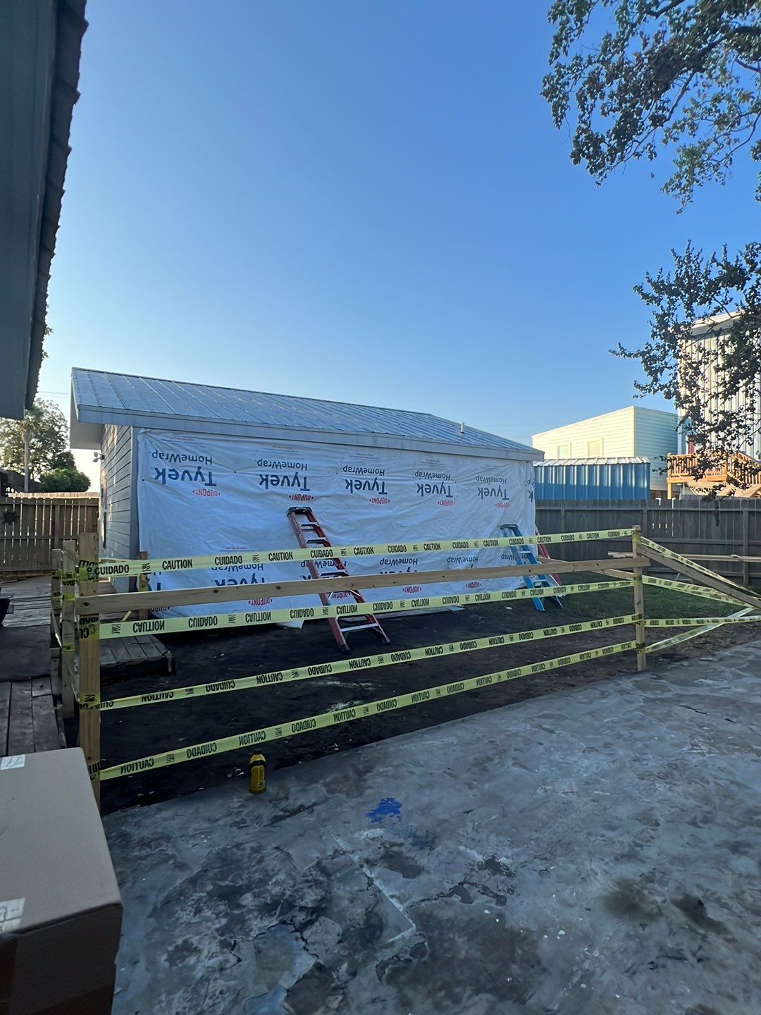 Deck and Siding Replacement from Fire Damage by JTX Pro Services LLC