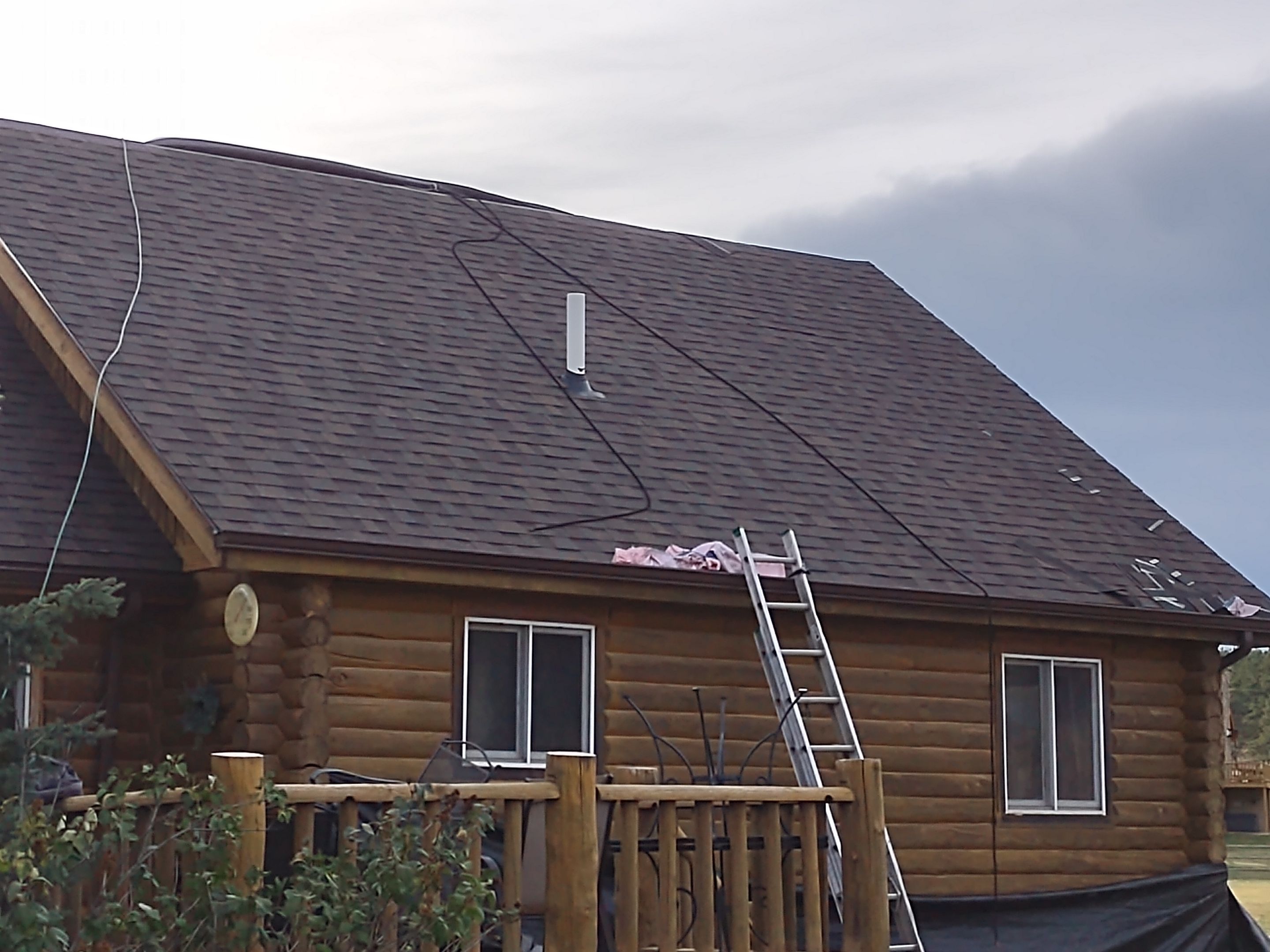 Residential Roofing Installation using Owens Corning Duration Teak by Lightning Exteriors