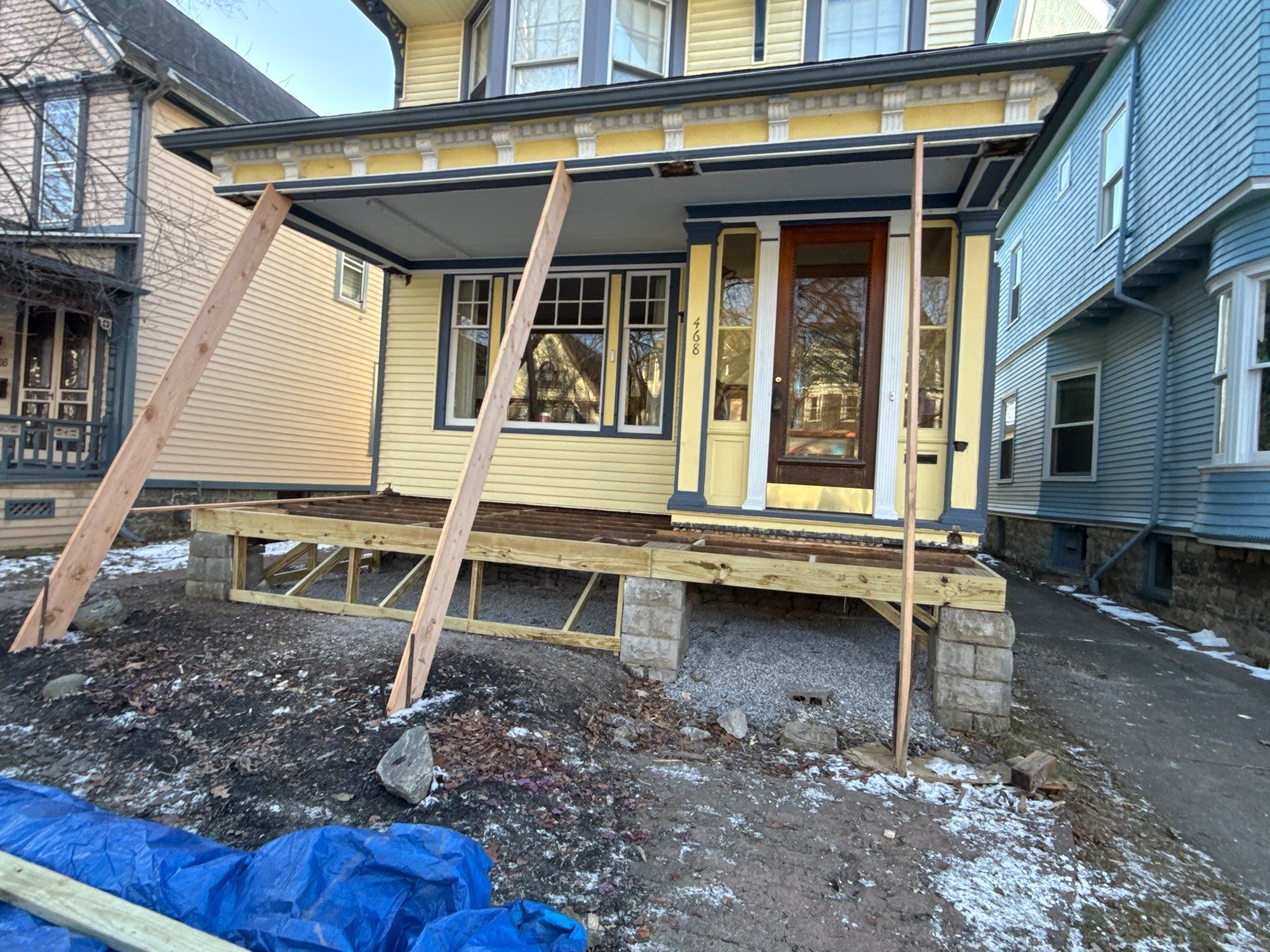 Porch by Ivy Lea Construction
