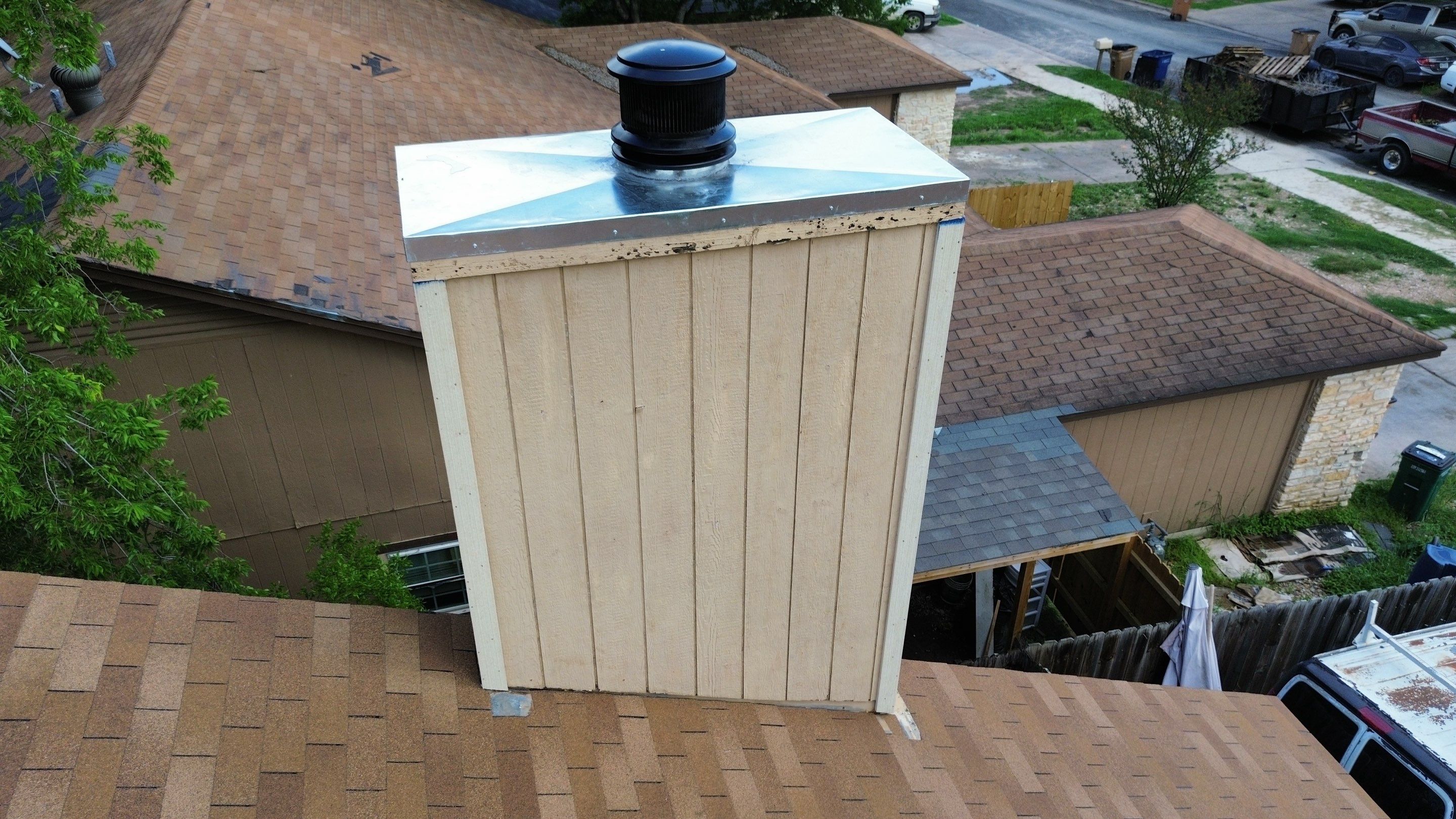 Roof Replacement in Austin, TX | Owens Corning Desert Tan Shingles by Kstylez Roofing & Construction