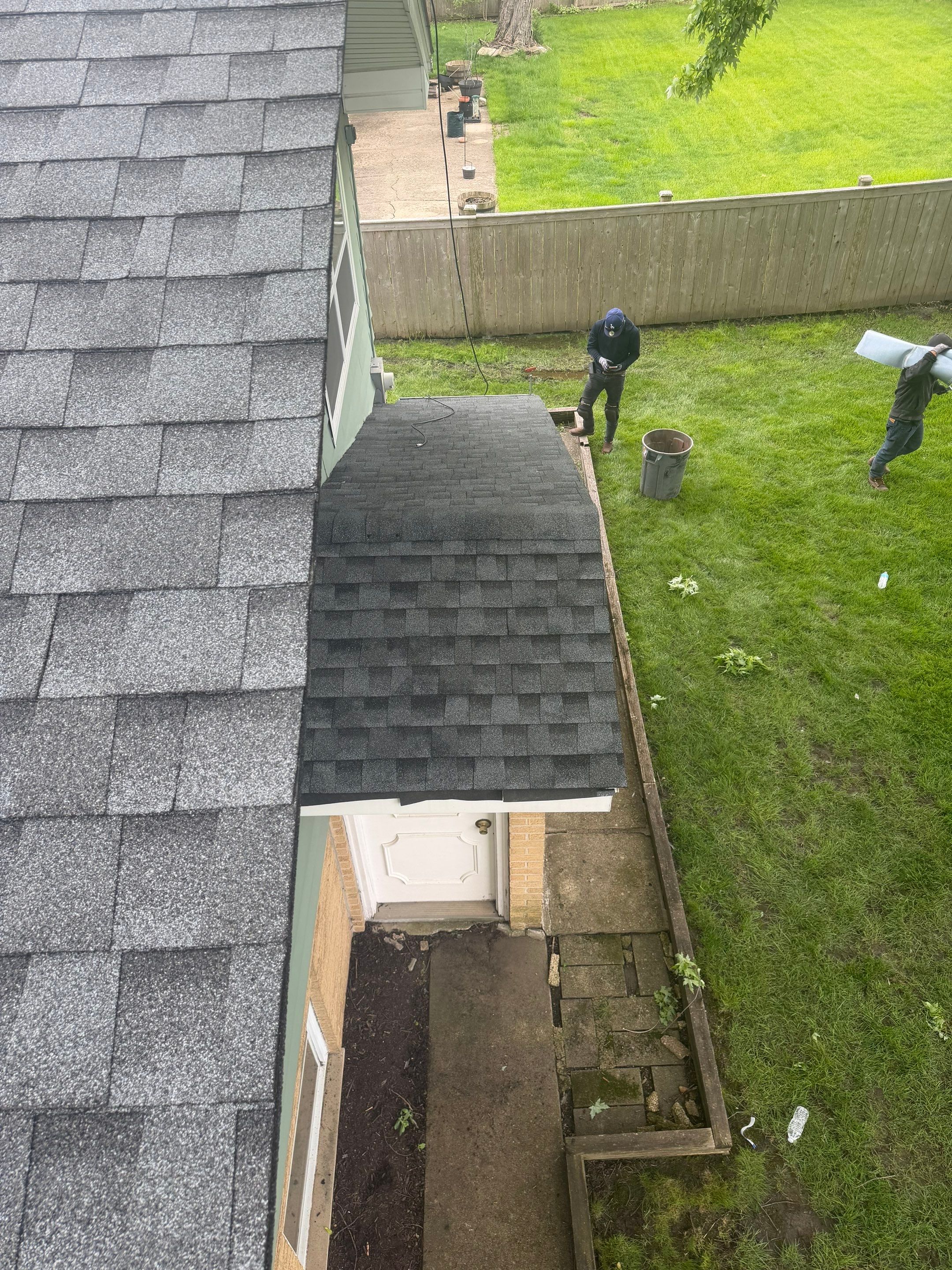 Roof replacement and chimney flashing by Optimal Home Improvement 
