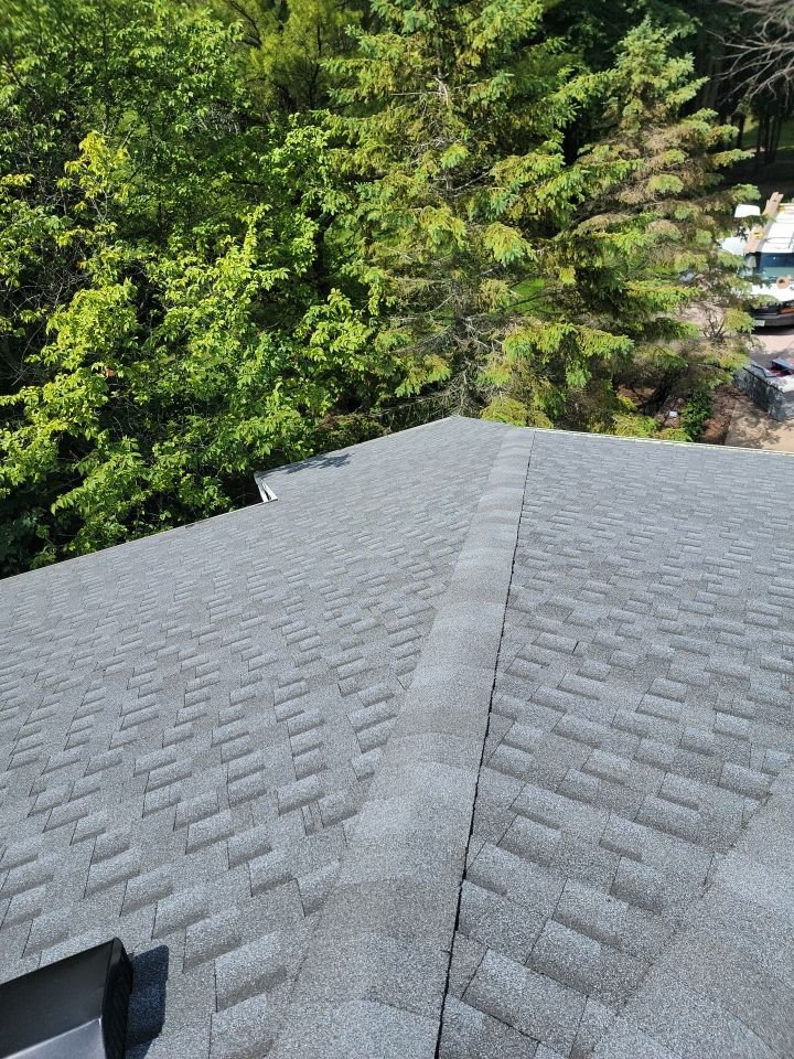 Roof Installation with GAF HDZ Timberline Shingles and Skylight Replacement in Cleveland, WI by Gellings Roofing and Siding LLC
