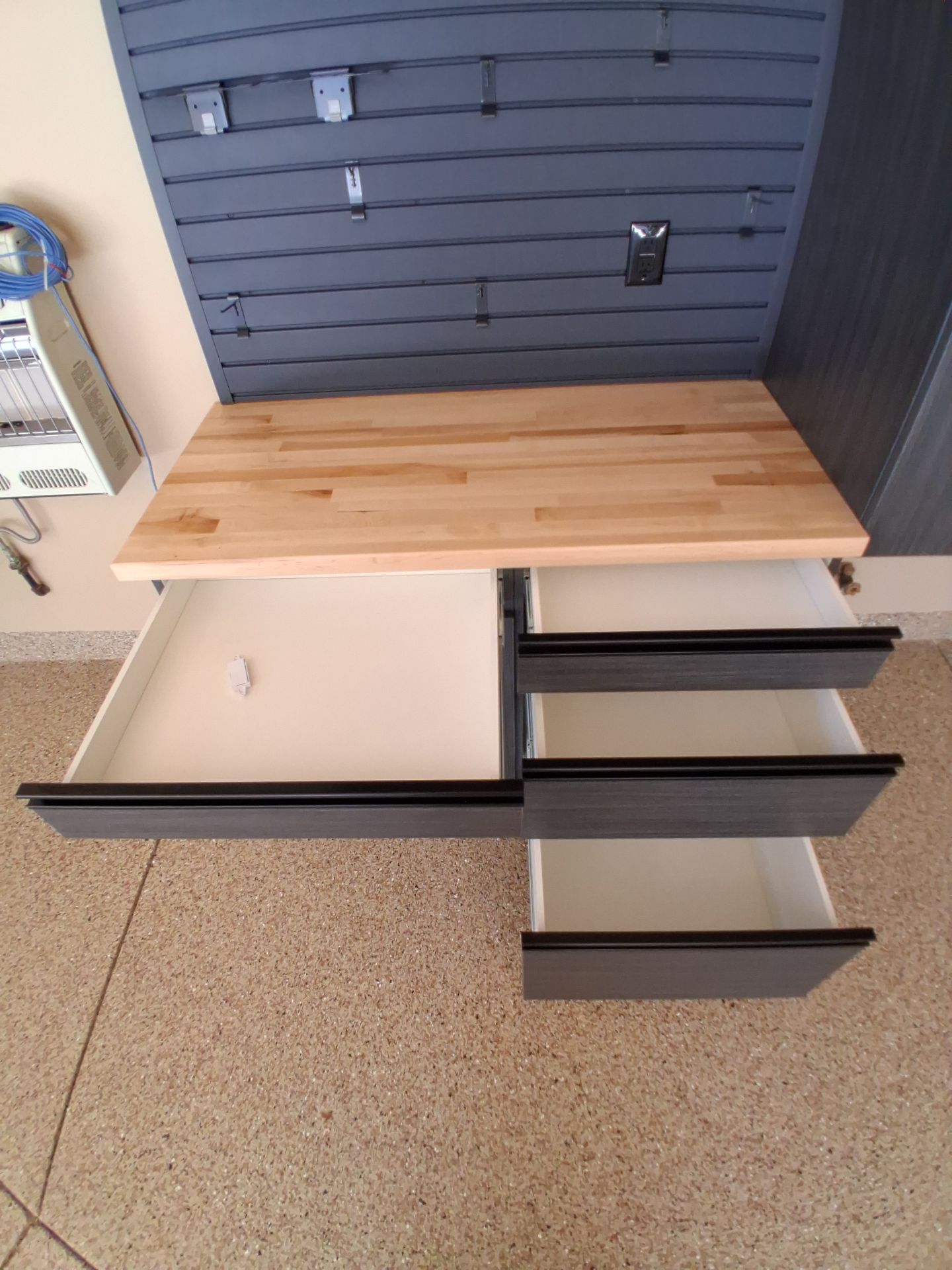 Garage Organization & Coating in Granger!  by Innovative Spaces / Innovative Concrete Coatings