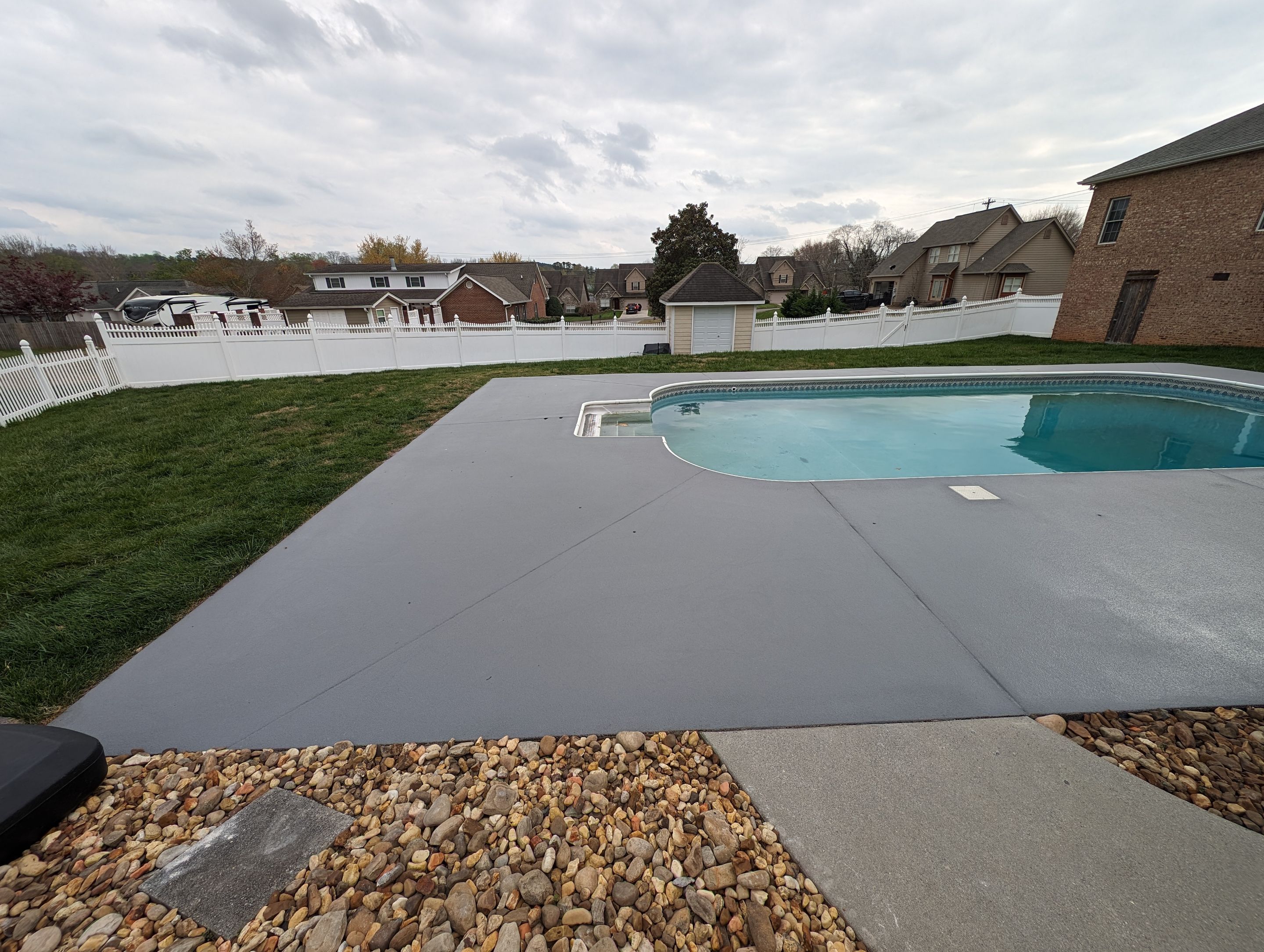 Awesome Pool Deck Restoration by Elite Floor Solutions