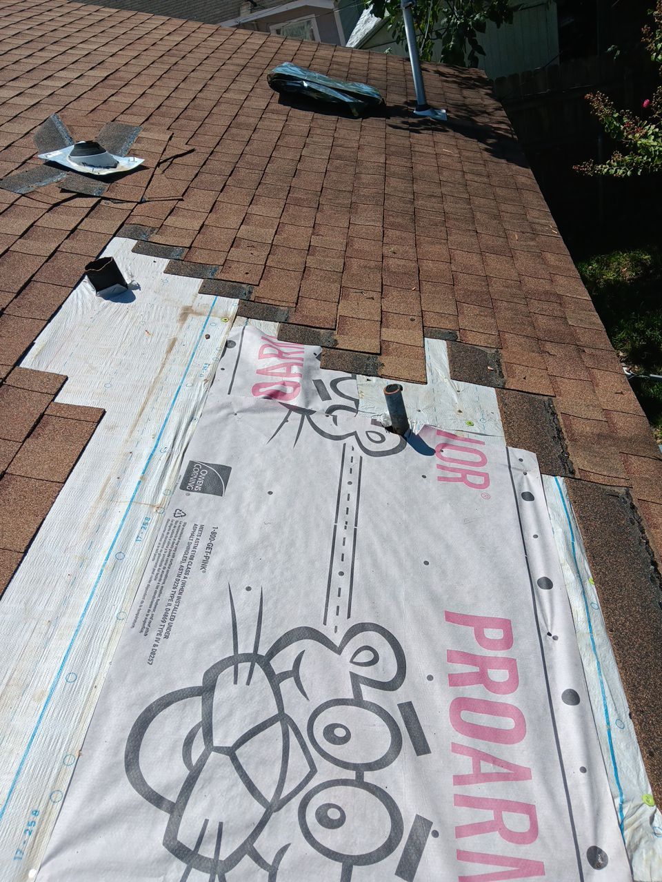 Residential Roofing Repair using Owen's Corning Duration (Lifetime) Shingles by Roof Repair Services LLC