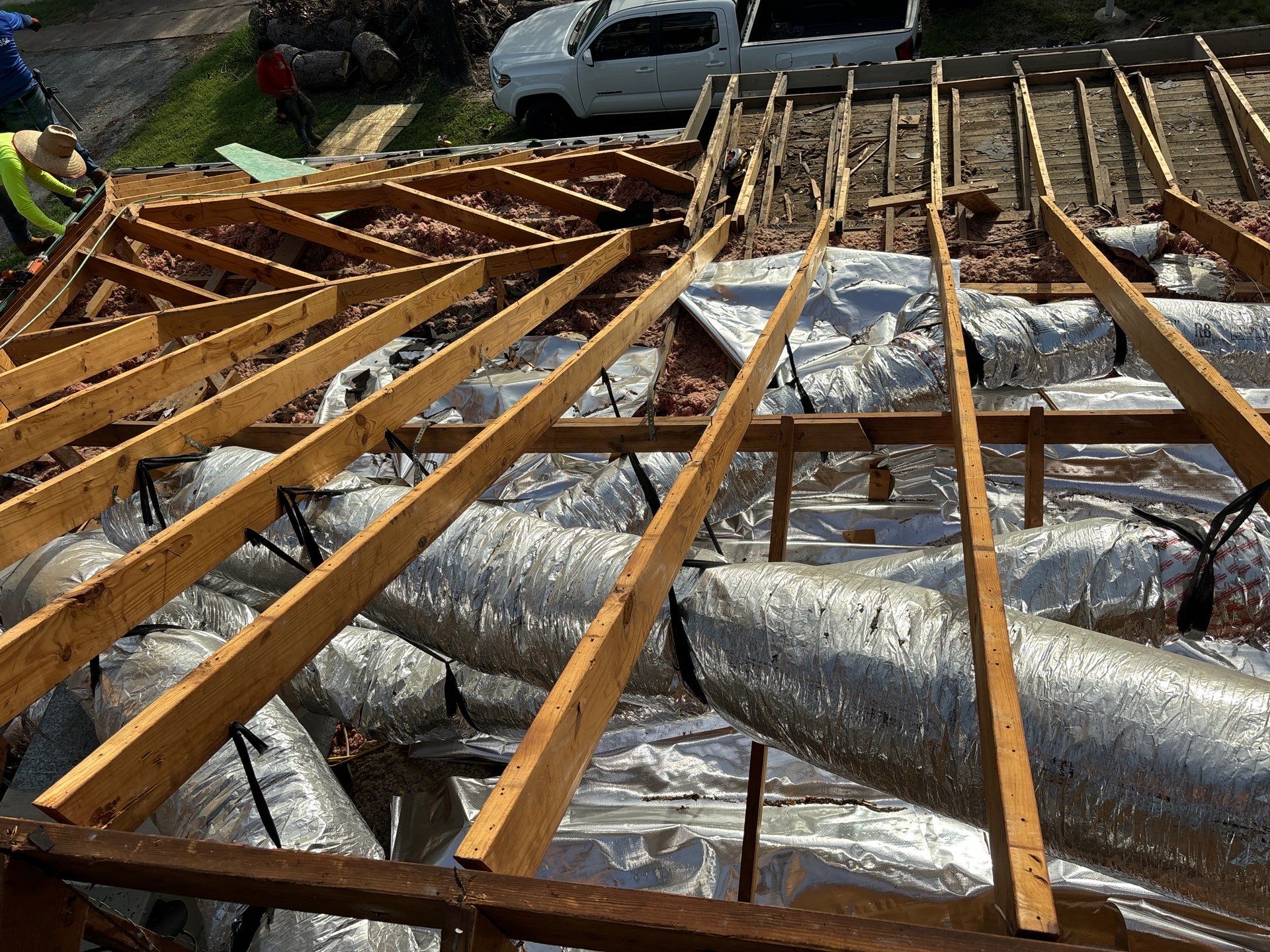 Residential Roofing Installation using Owen's Corning Duration (Lifetime) Shingles by Roof Repair Company