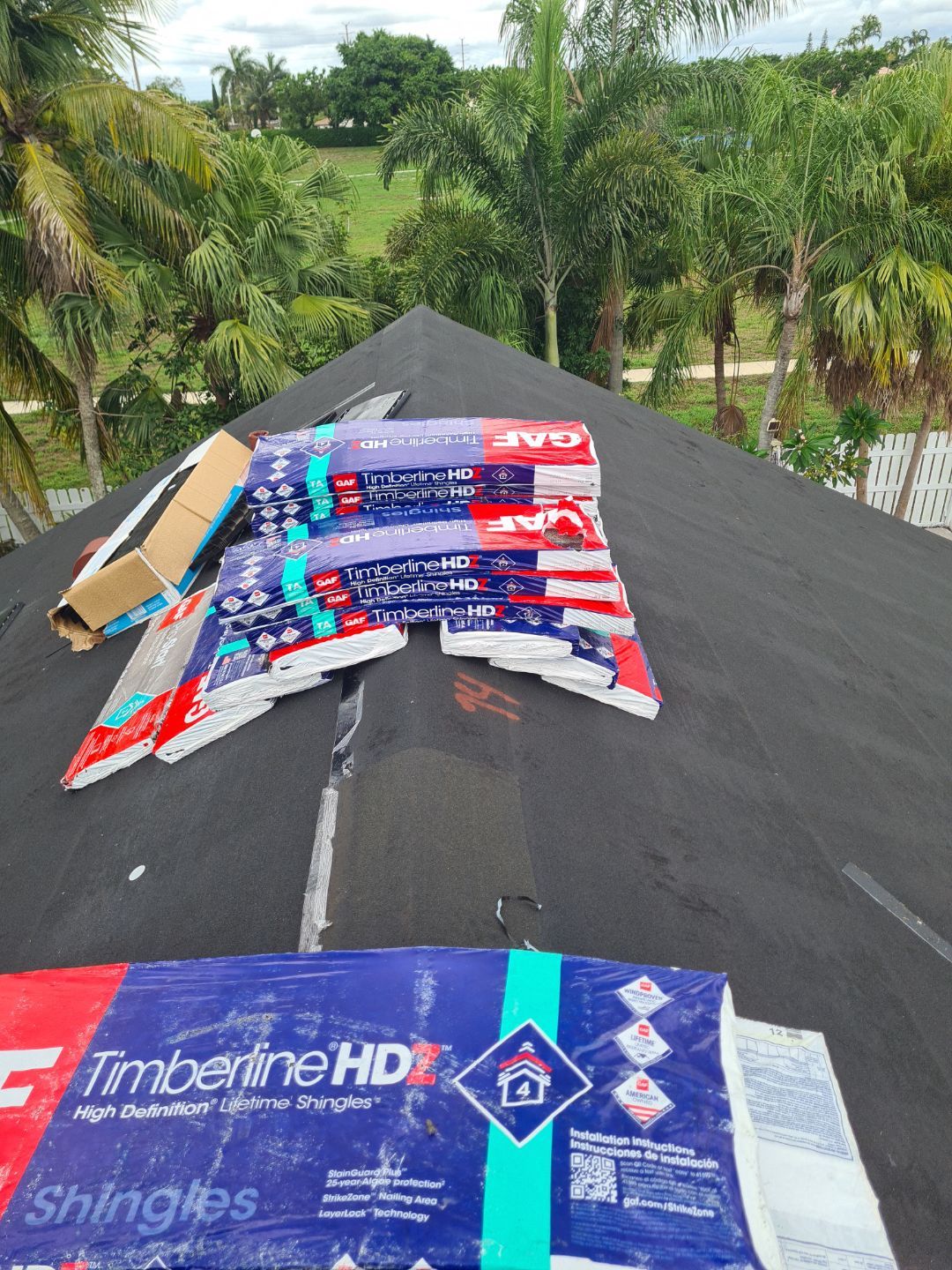 Residential Roofing Installation using GAF by BLUES BROTHERS ROOFING