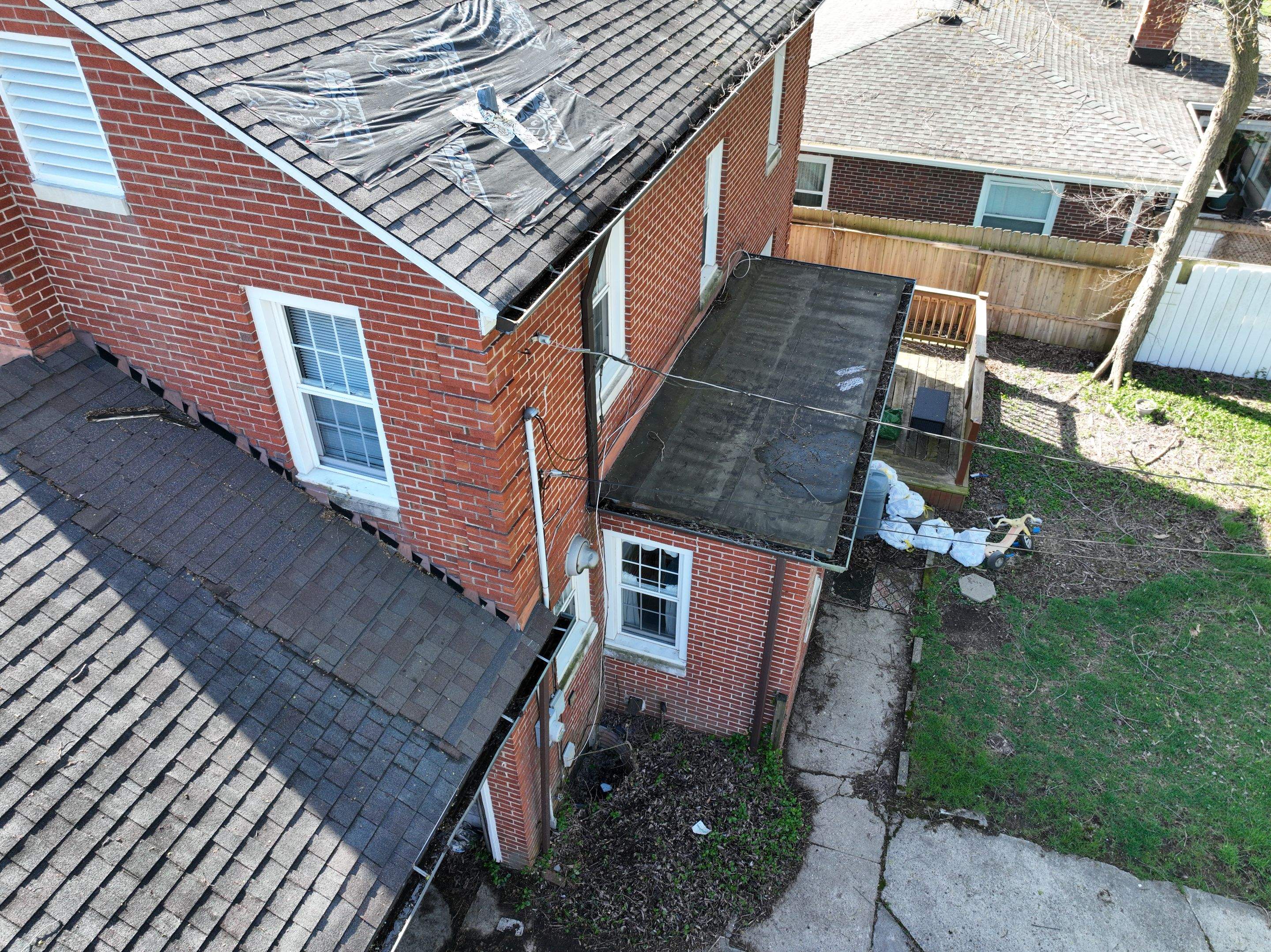 Oakridge Onyx Black and Black Gutters by 317 Roofing & Restorations