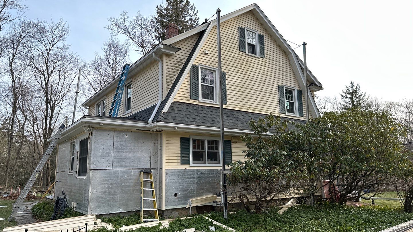 Siding Installation using Certainteed Cedar Impressions Sterling Gray by A Plus Exterior