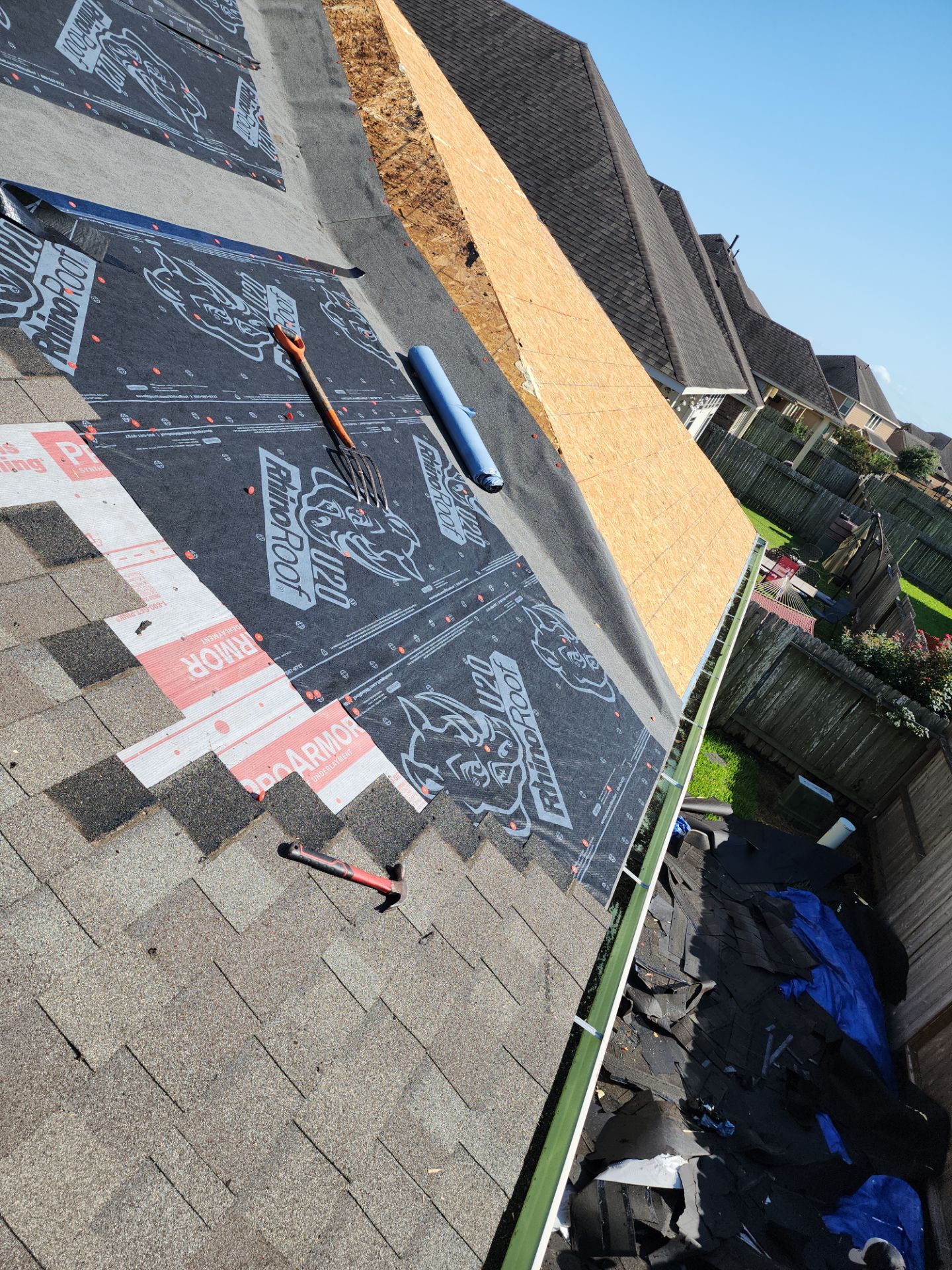 Residential Roofing Repair using Owen's Corning Duration (Lifetime) Shingles by Roof Repair Company