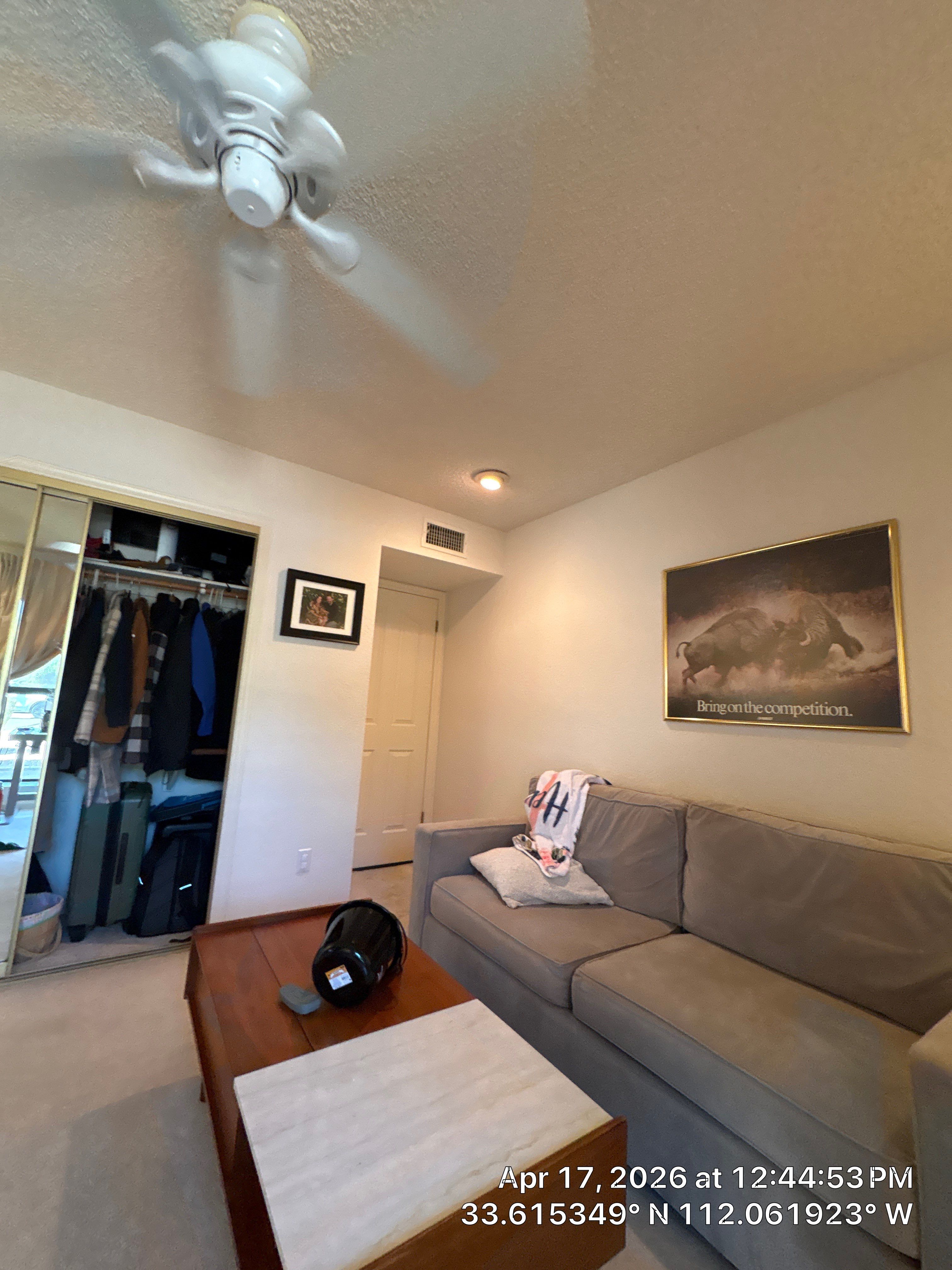 Custom Home Office Installation and Media Wall Setup in Phoenix by CompanyCam Sales Demo
