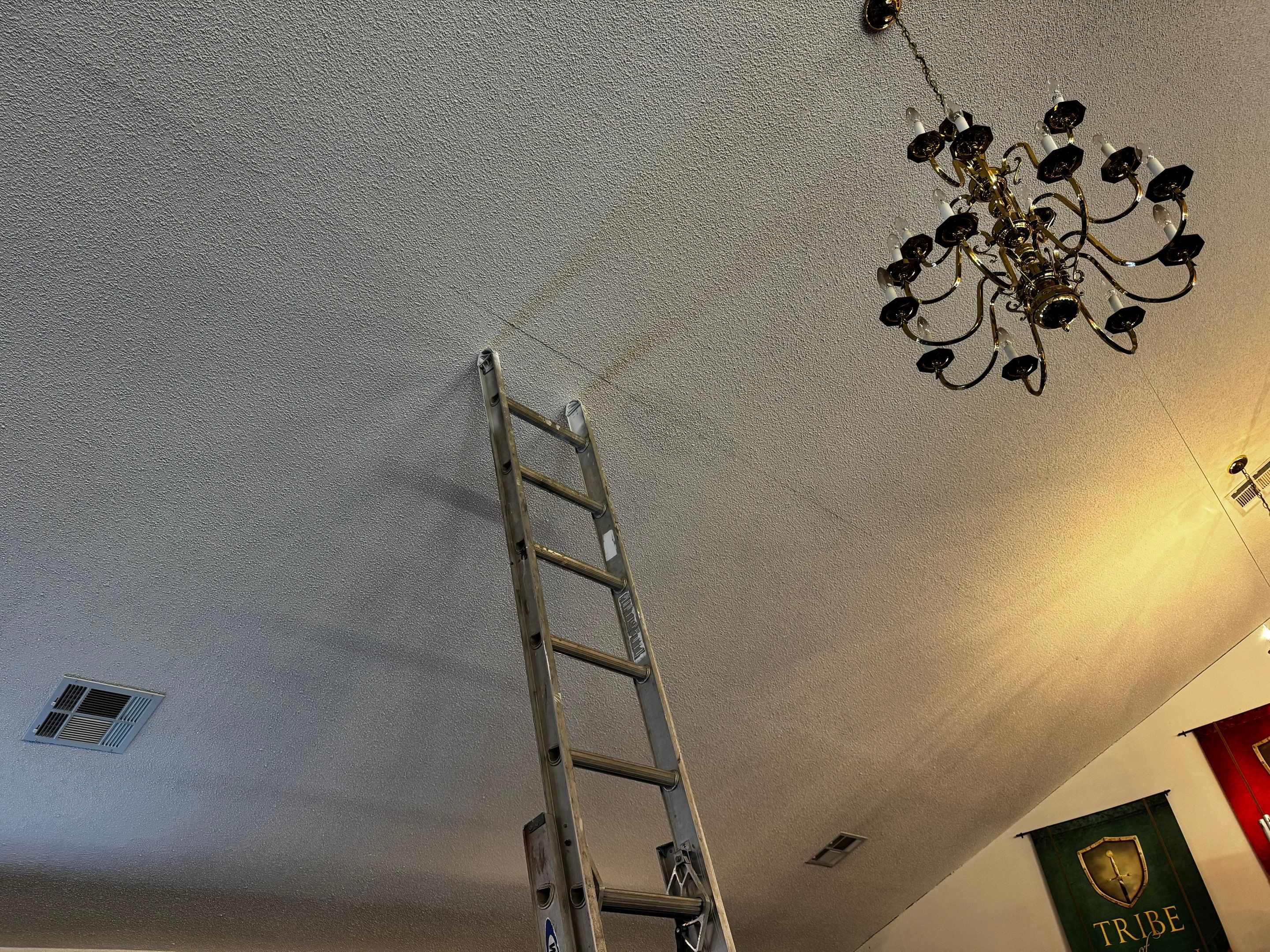 Interior Ceiling Repair in Social Circle by Praise God Painting, LLC
