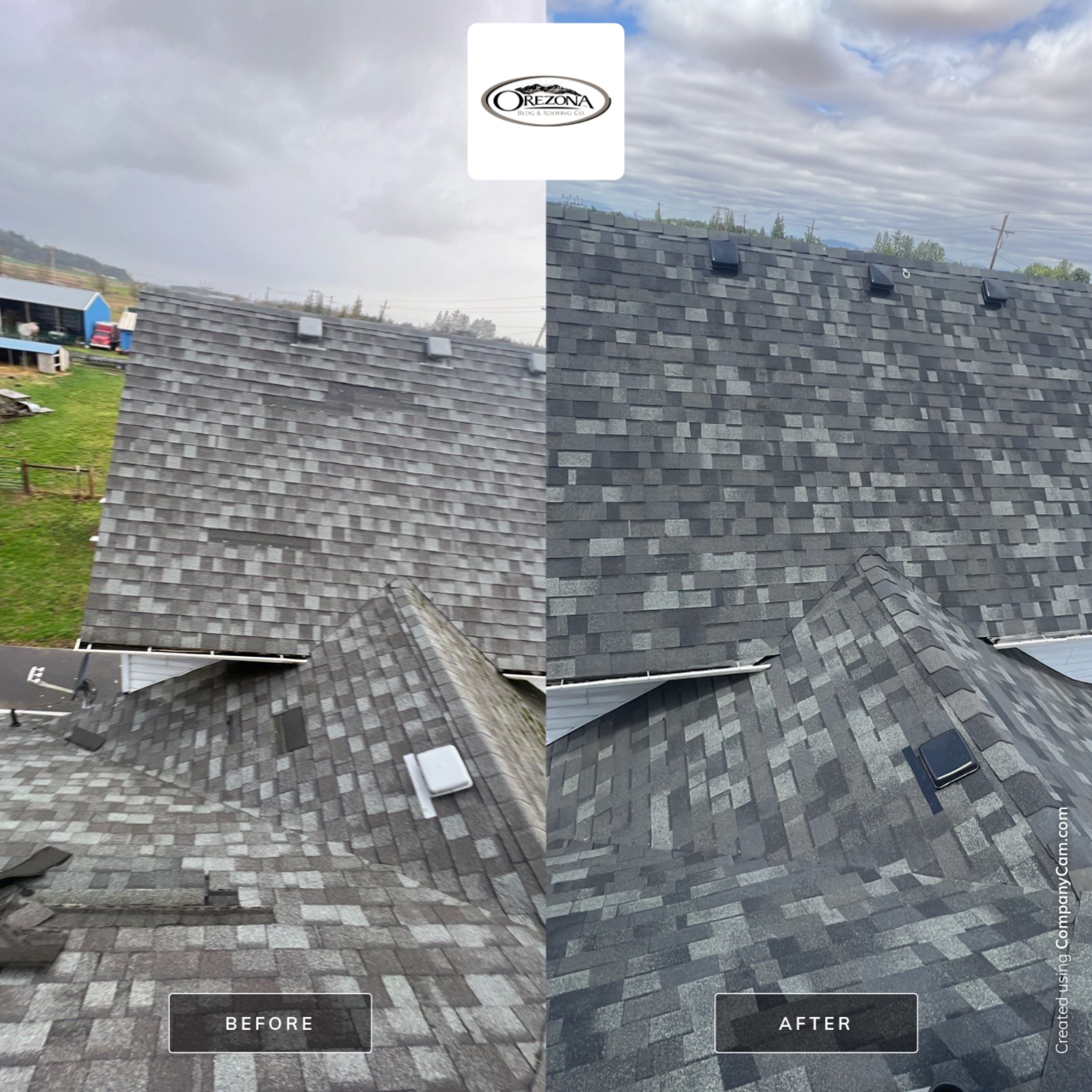 Residential Roofing Installation using Malarkey Highlander by Orezona Building & Roofing Company, Inc.
