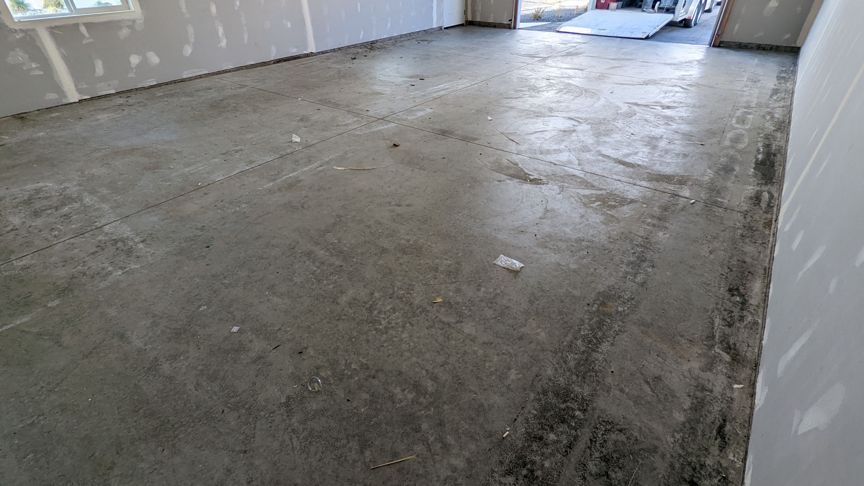Garage Transformation using Domino by Croc Coatings, LLC
