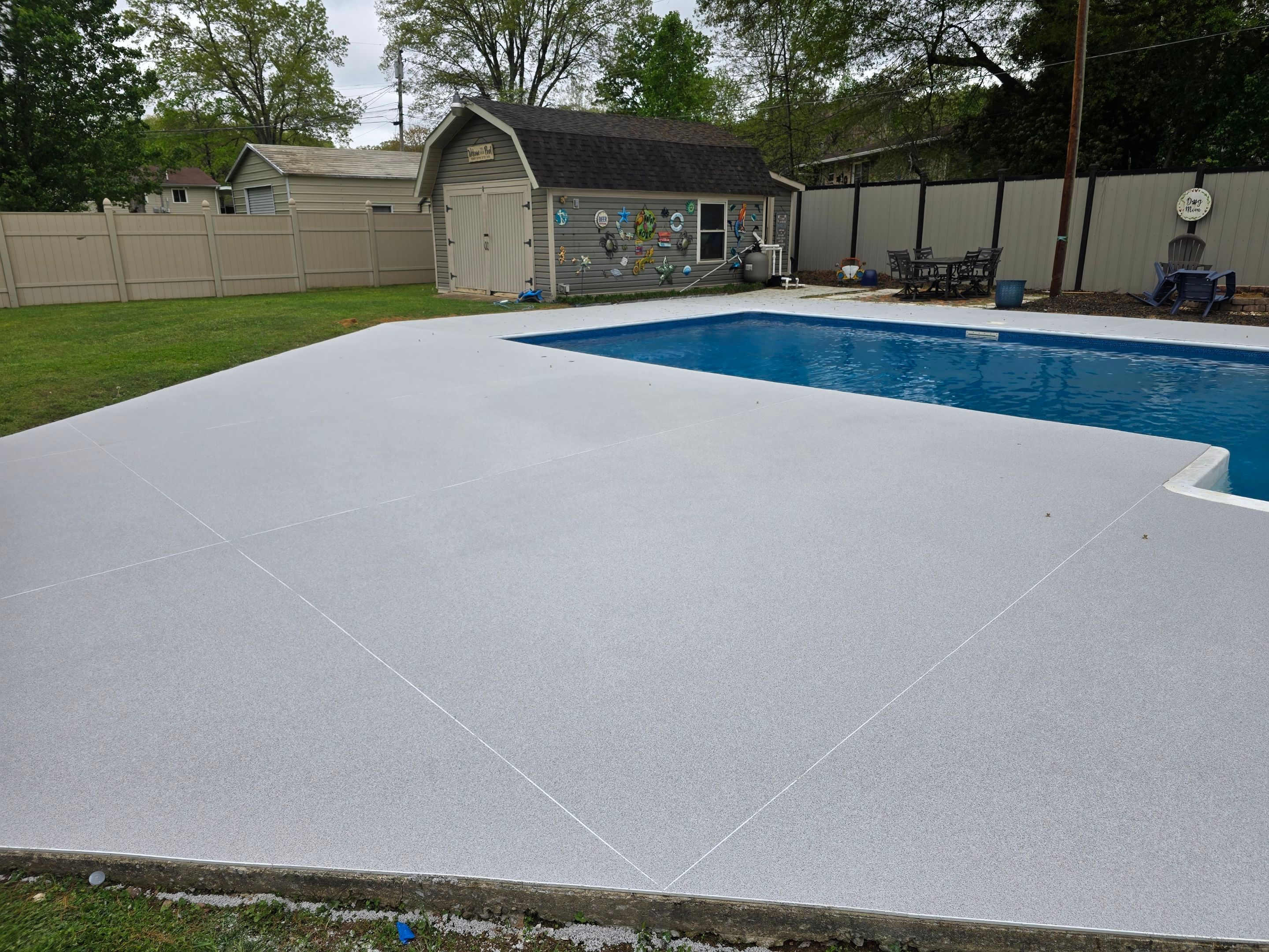 Pool Deck using Solstice by Elite Floor Solutions