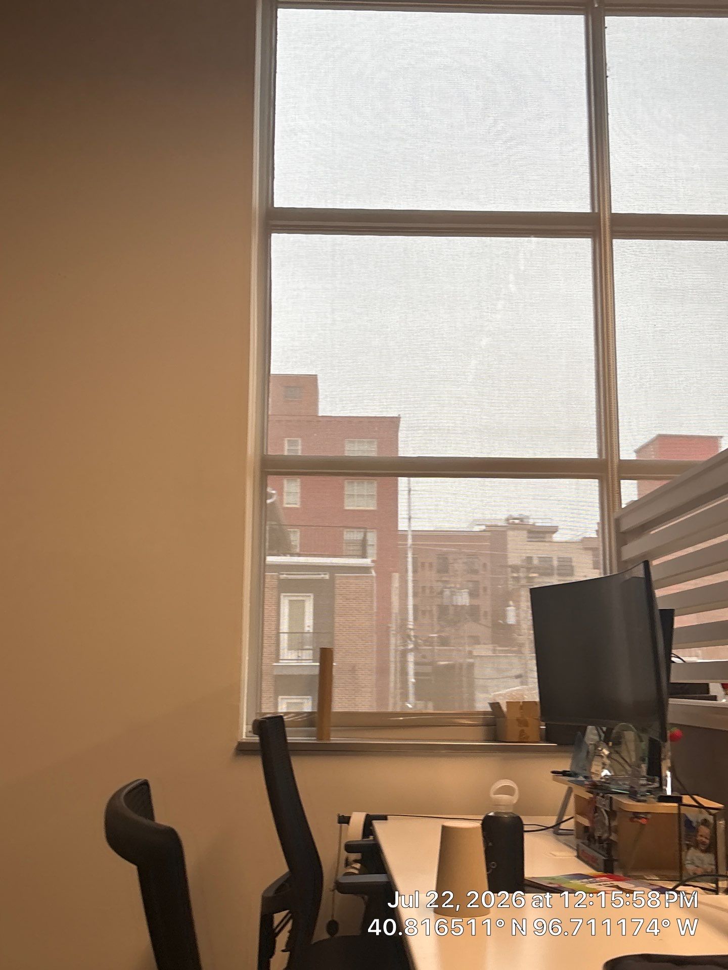 Commercial Multi-Pane Window Installation for Lincoln Office Workspace by CompanyCam Sales Demo