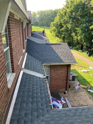 Commercial Roofing Installation using GAF Timberline HDZ Charcoal