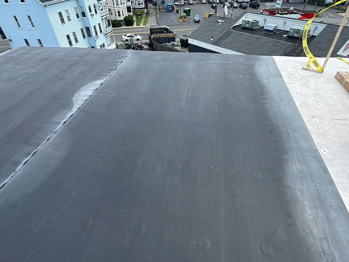 Residential Roofing Installation using EPDM/Rubber by Sensible Home Solutions