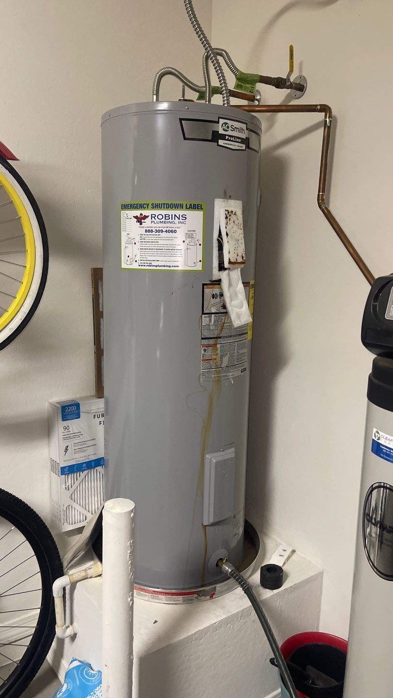 Water Heater Installation using Ruud Water Heater by Ragans Heating and Air