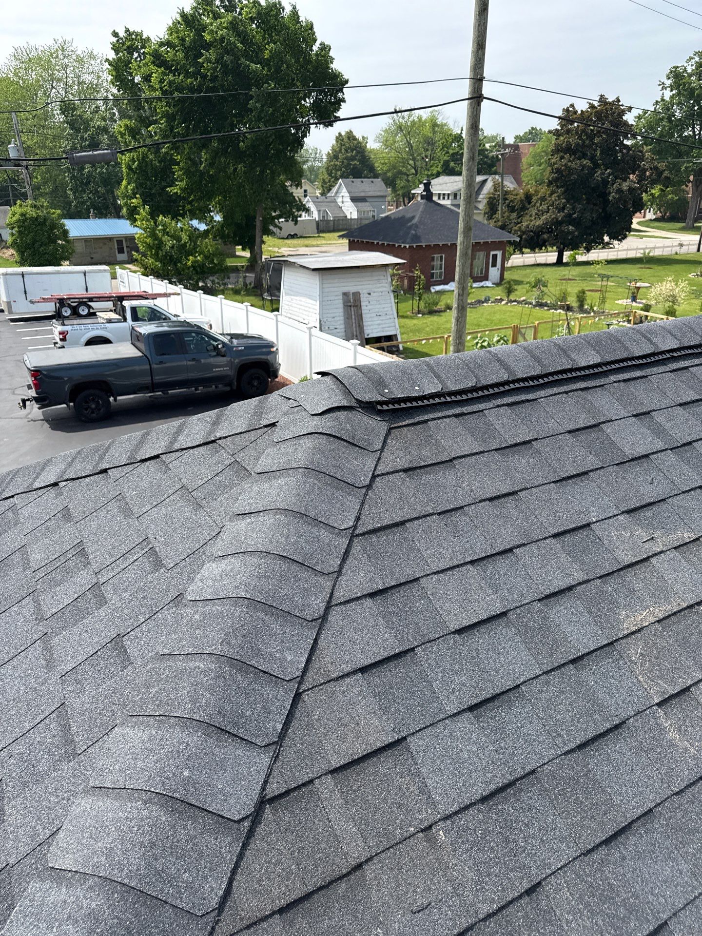 Commercial Flat and Shingled Roof Project by 42 North Construction, LLC.