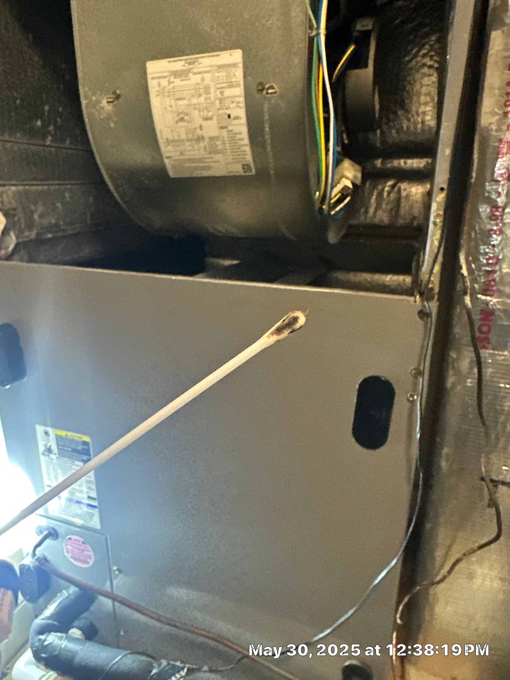 After real estate transaction IAQ testing by Building performance Solutions LLC