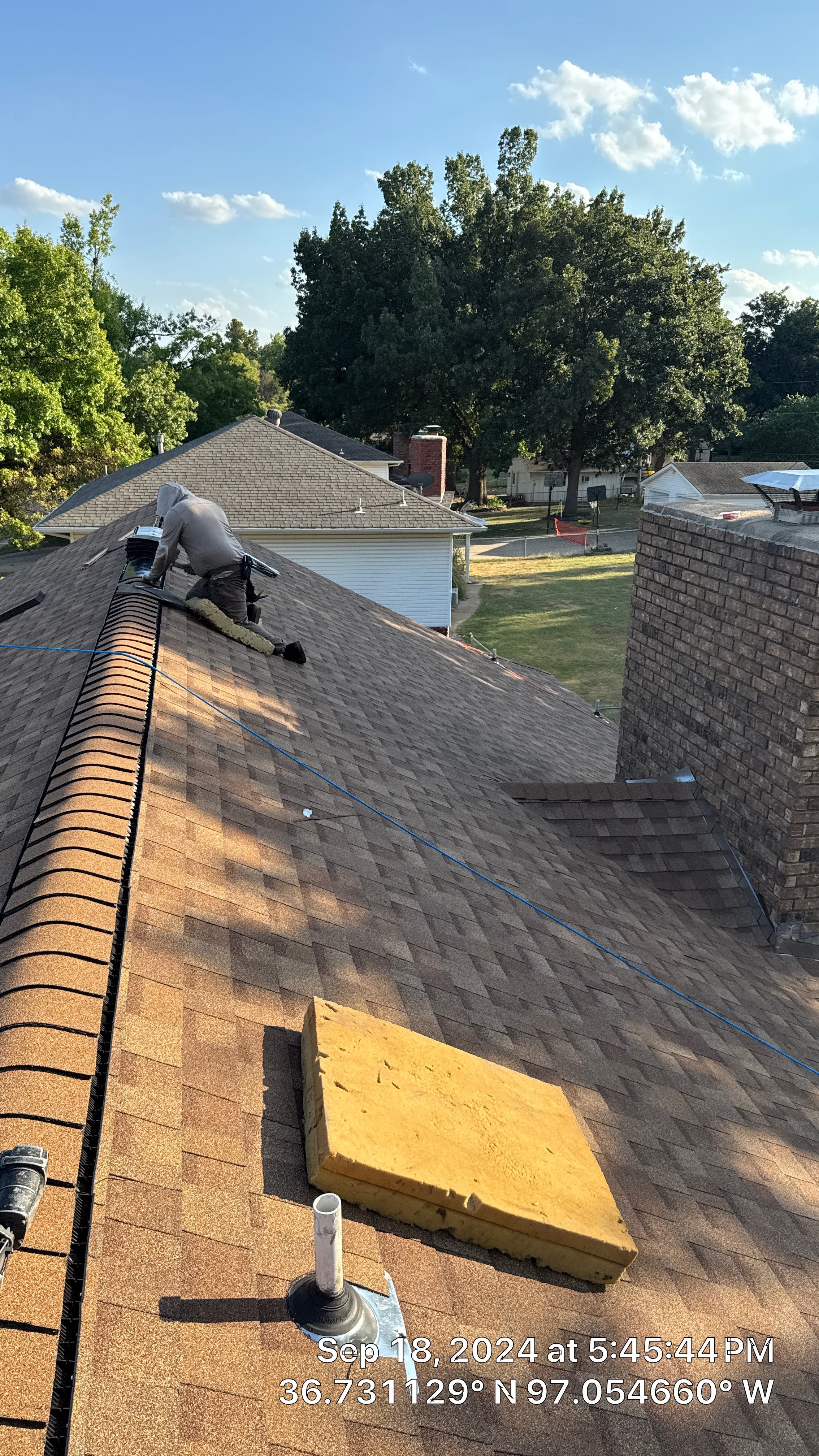 Owens Corning - Desert Tan by Frontline Roofing and Construction
