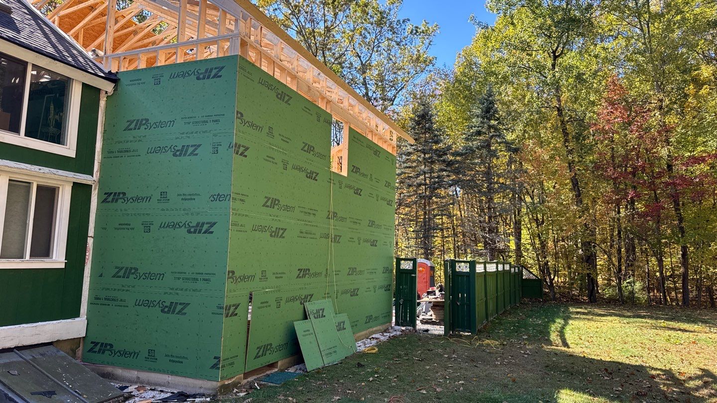 Custom ADU Construction with Vaulted In-Law Suite – LP SmartSide®, ZIP System® & Harvey® Windows by Sensible Home Solutions