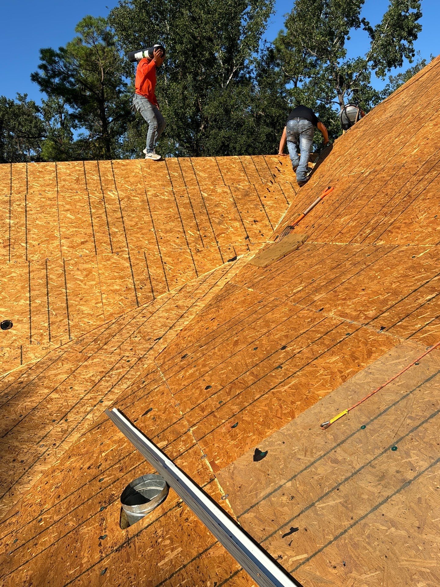 Residential Roofing Installation using Owen's Corning Duration (Lifetime) Shingles by Roof Repair Company