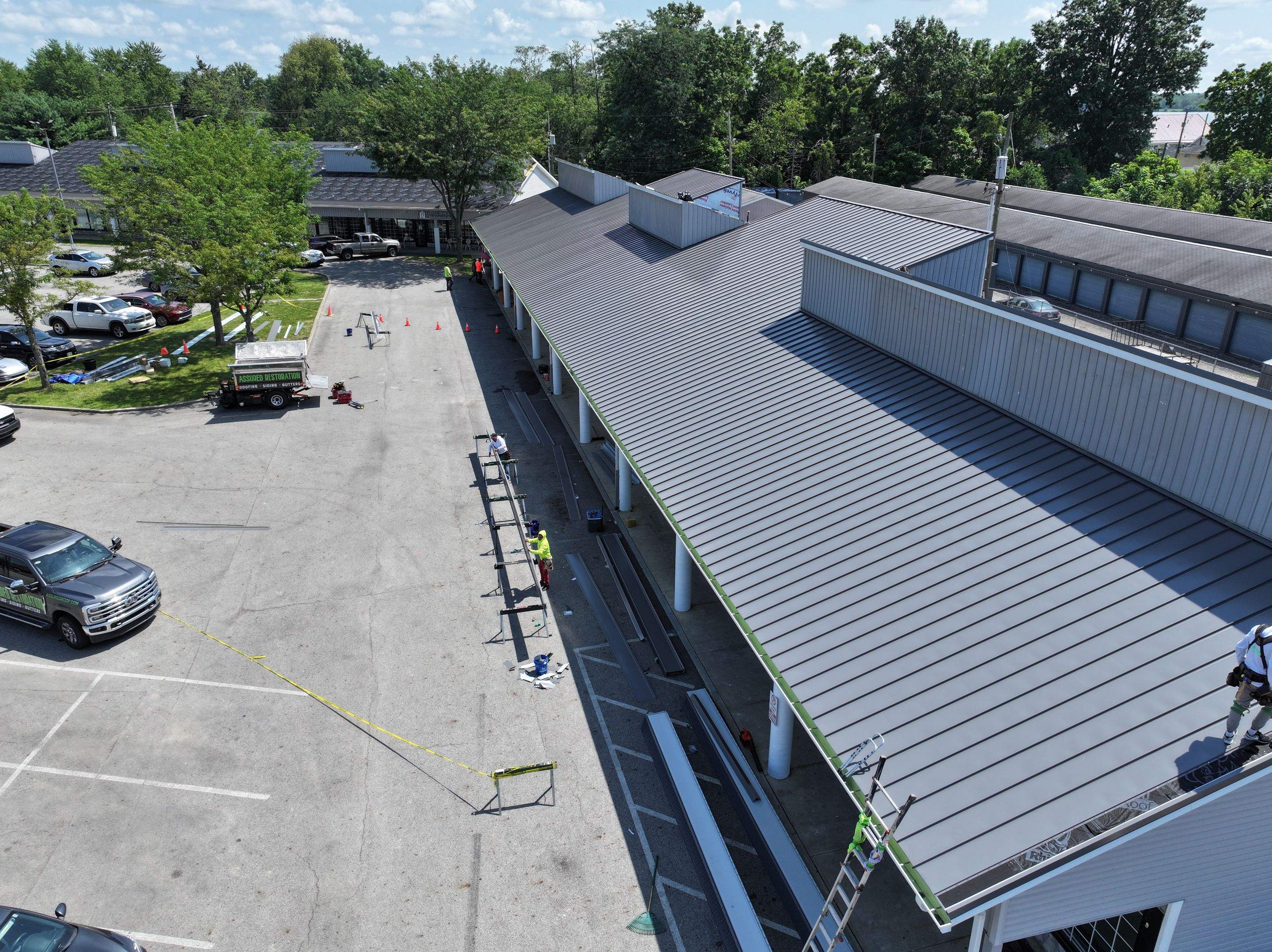Buckeye Lake Commercial Standing Seam by Assured Restoration