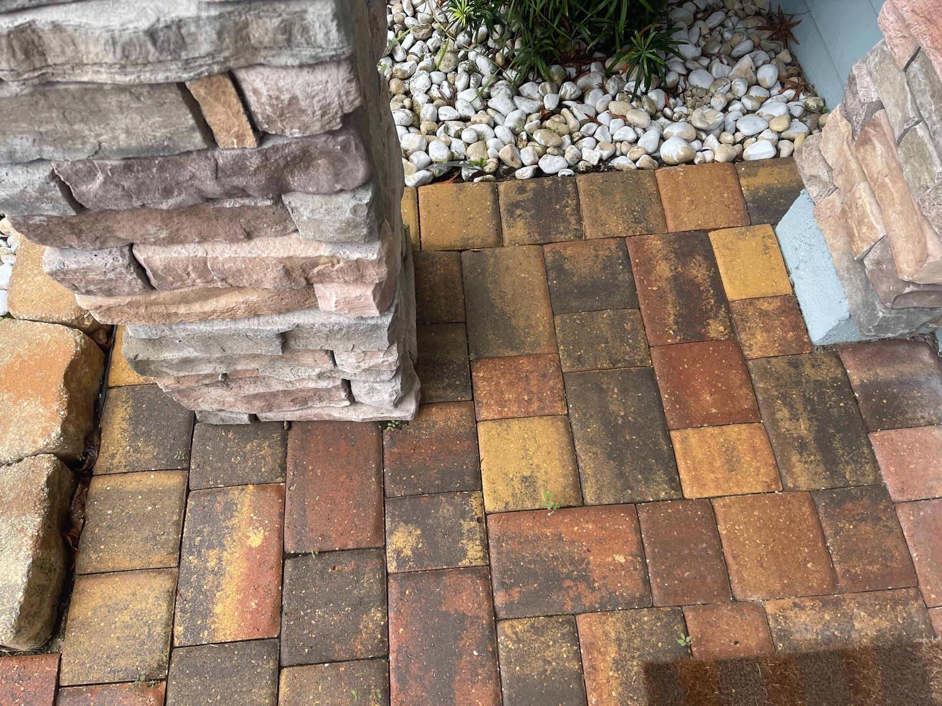 Paver Driveway using TopSeal by DuraSeal