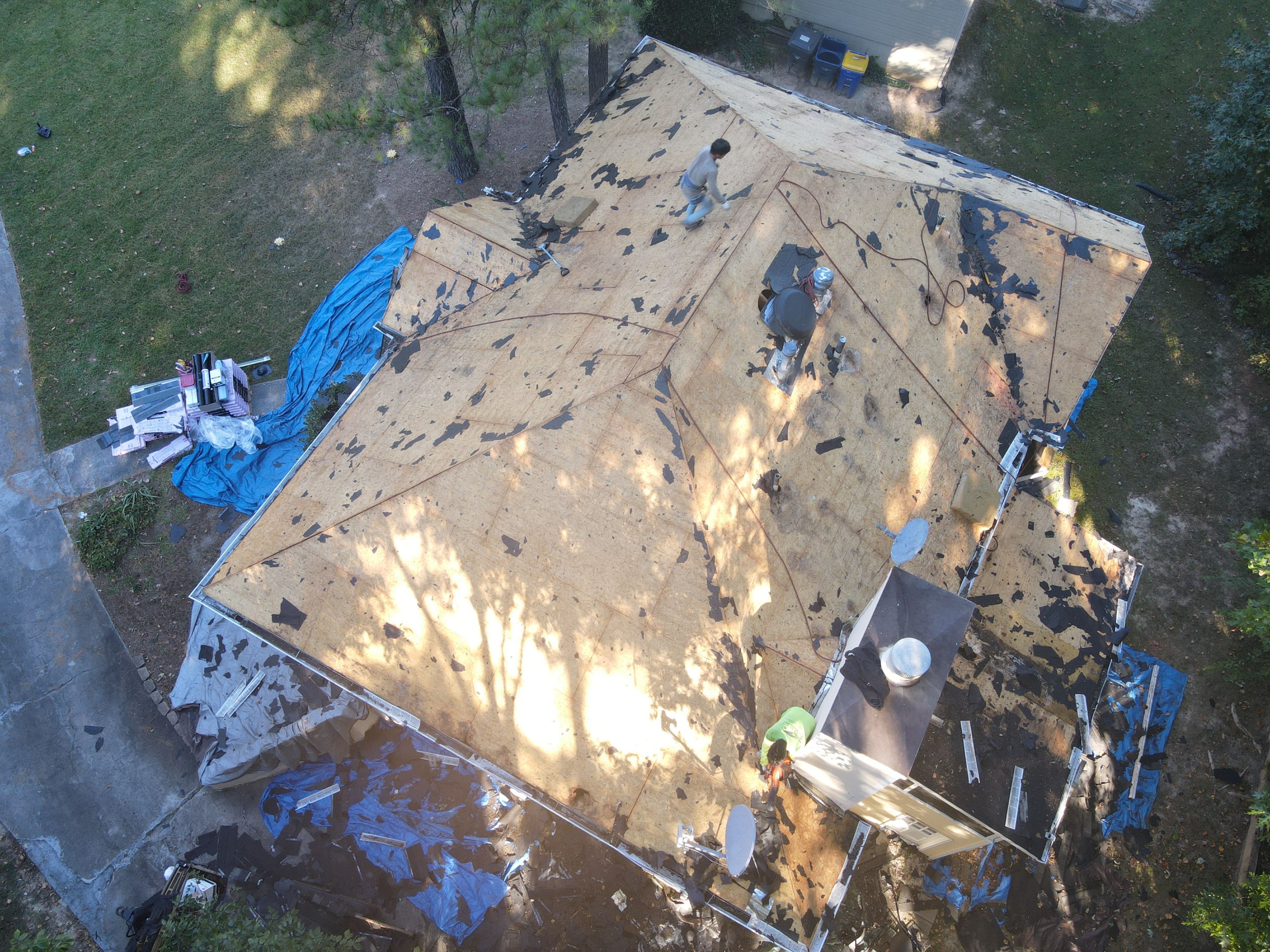 Residential Roofing Installation using Owens Corning by Inspector Roofing and Restoration