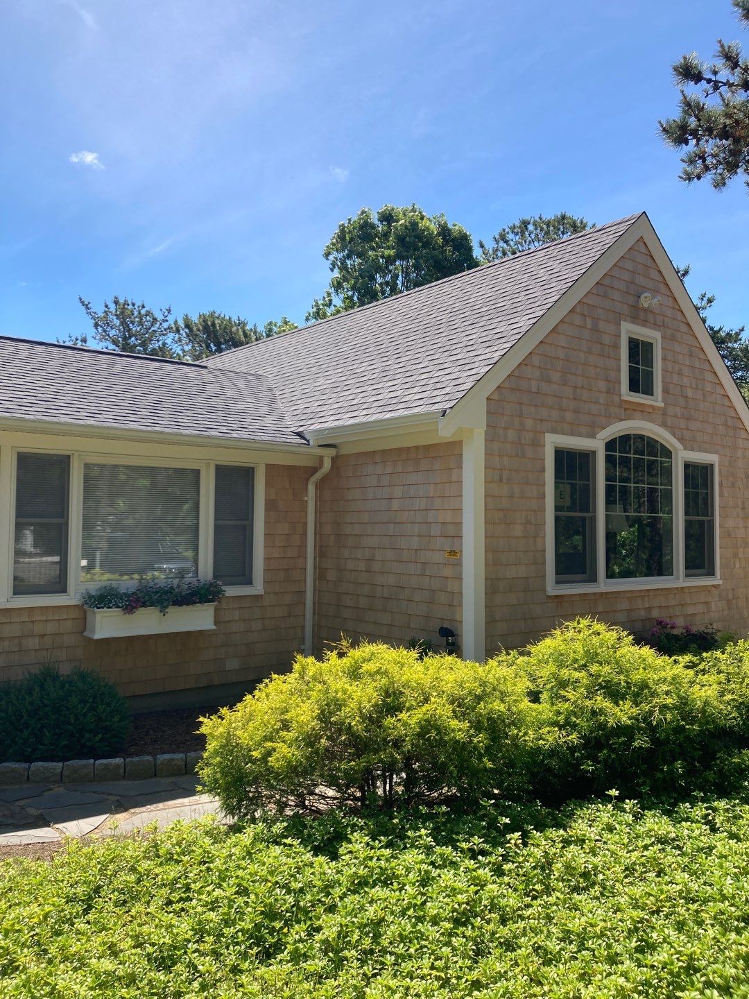 Eastham Installation of K-Style Aluminum Gutter by Gutter Pro Enterprises