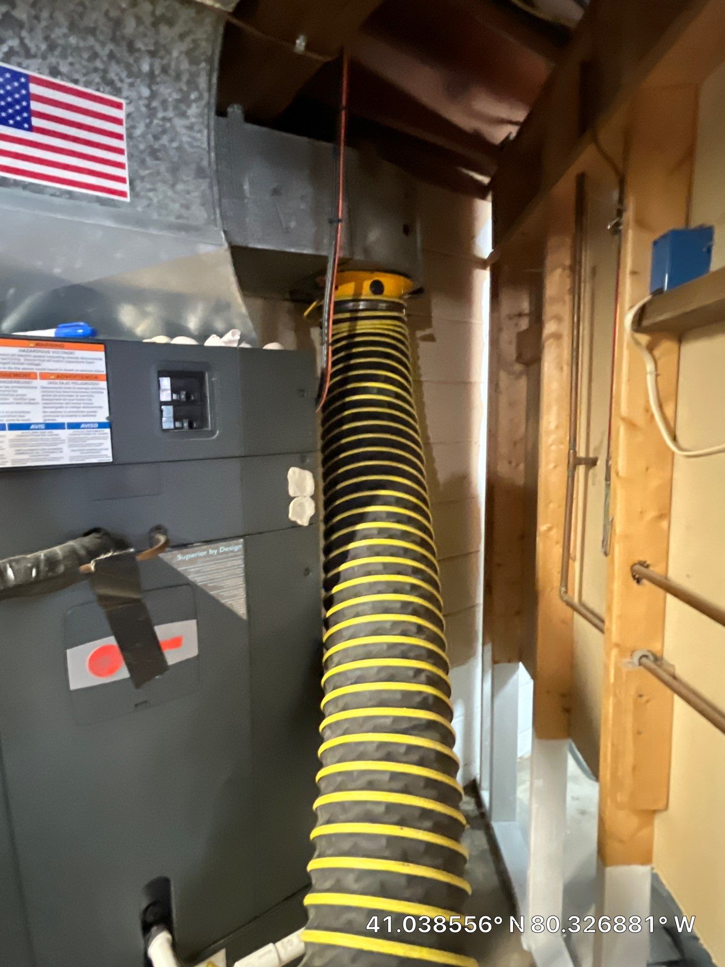 Air Duct Cleaning With a Vacuum Truck in New Castle, PA by Superior Air Duct Cleaning