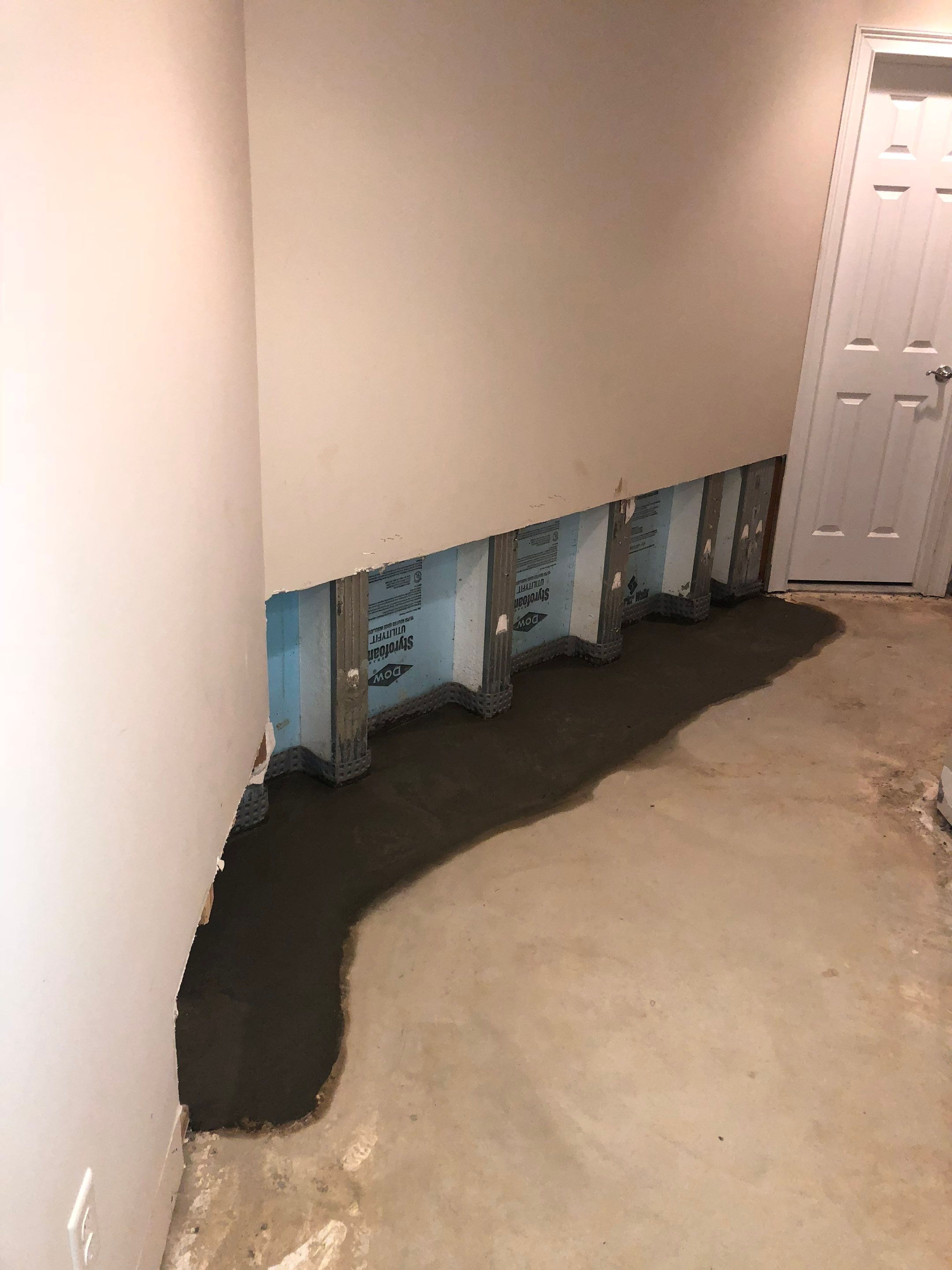 Interior French Drain Job in Summit, NJ by Pure Service Pro, LLC 
