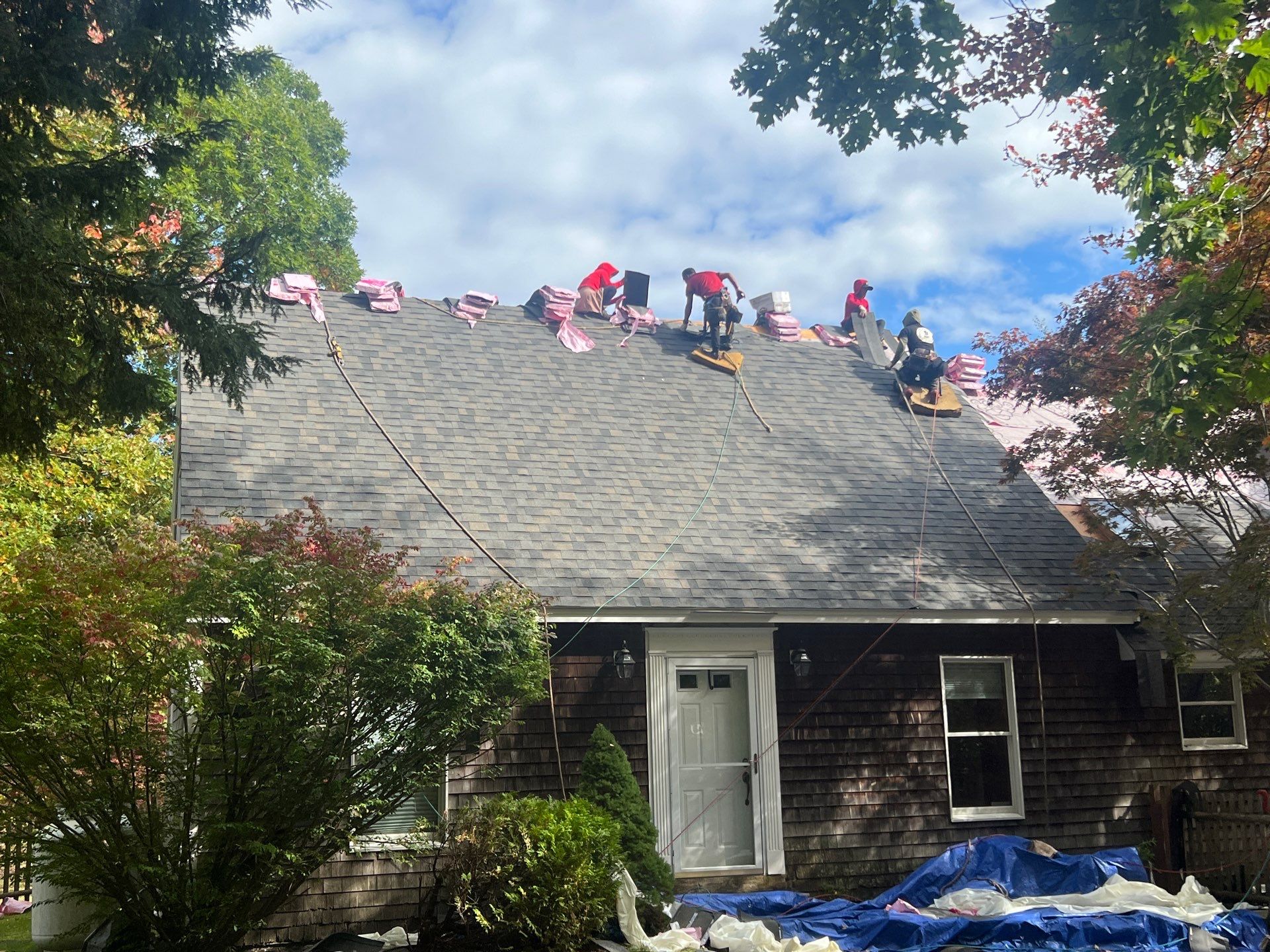 Let's get that New Roof ON!!! by Tall pine roofing