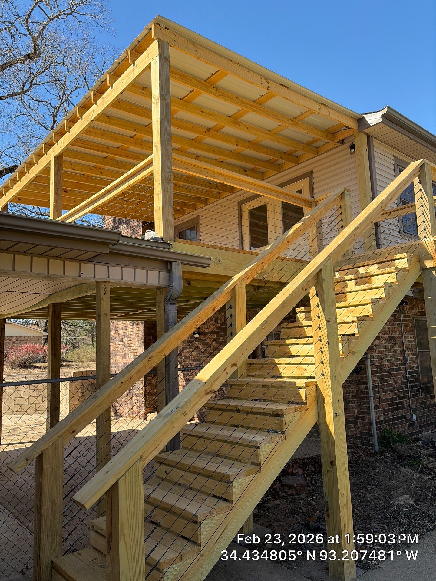 GAF Timberline UHDZ Shingle Roof Replacement and Decking Repair in Pearcy by Temple Roofing and Exteriors