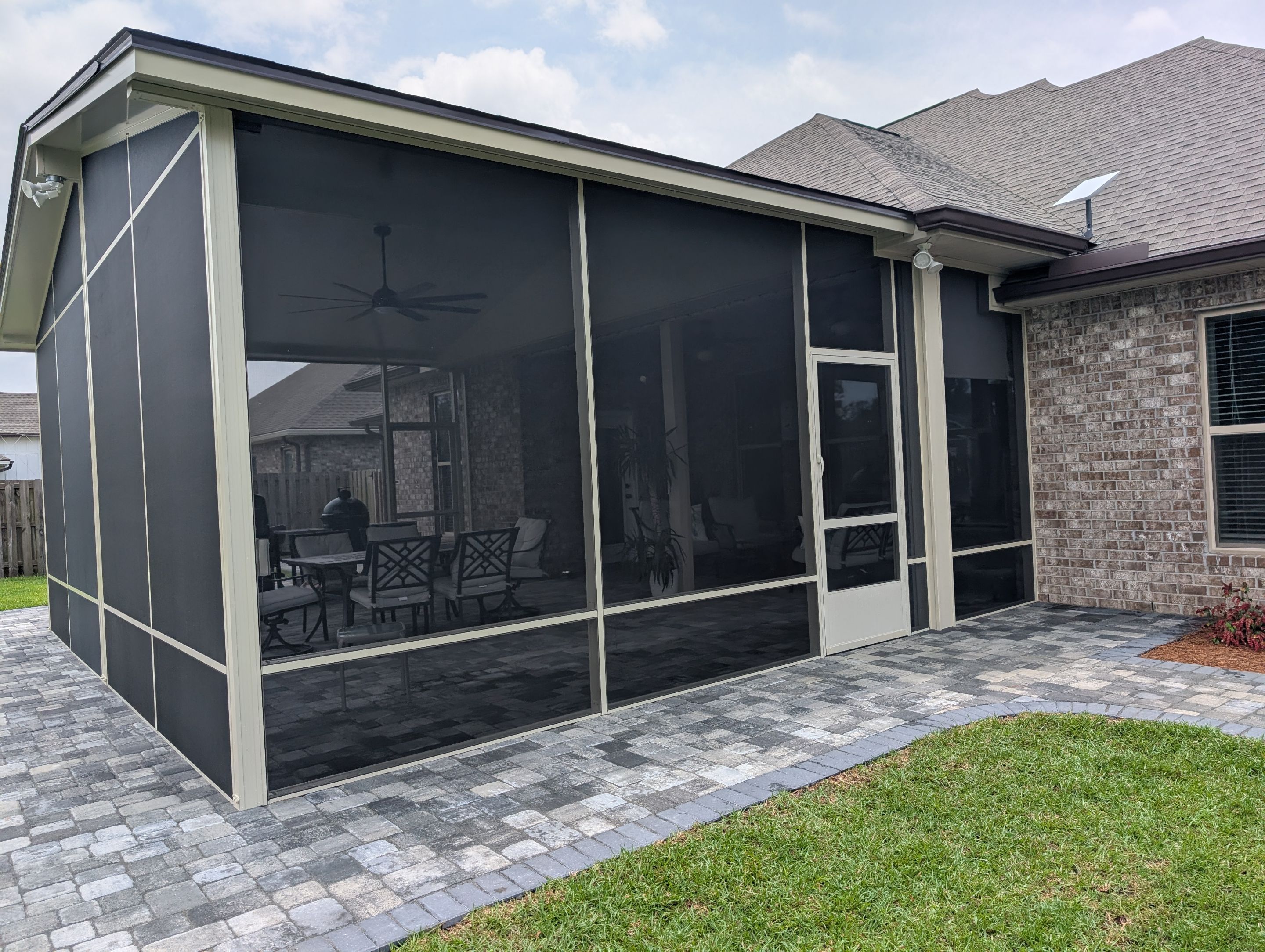Patio Cover using Colorbeam by Titan Sunrooms