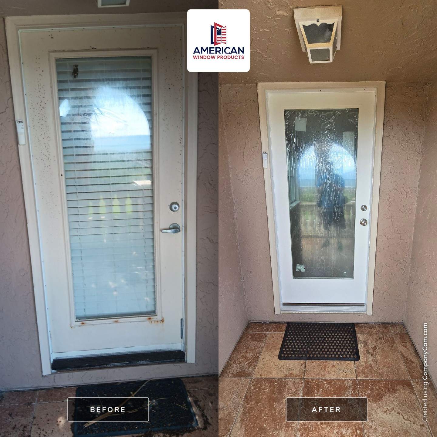 Plast Pro Fiberglass Doors by American Window Products Inc CBC1251207