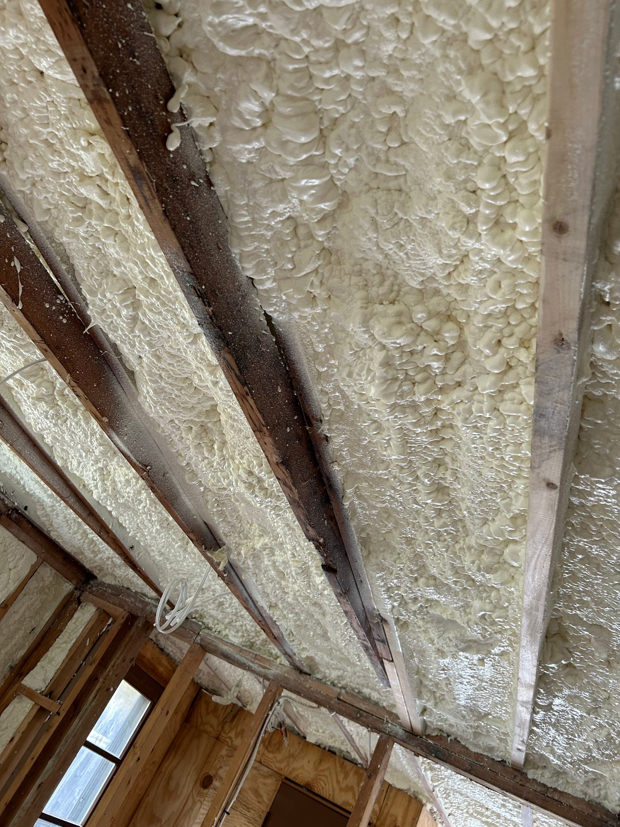 Mesko-Insulating a remodel with sprayfoam by Burke Home Services