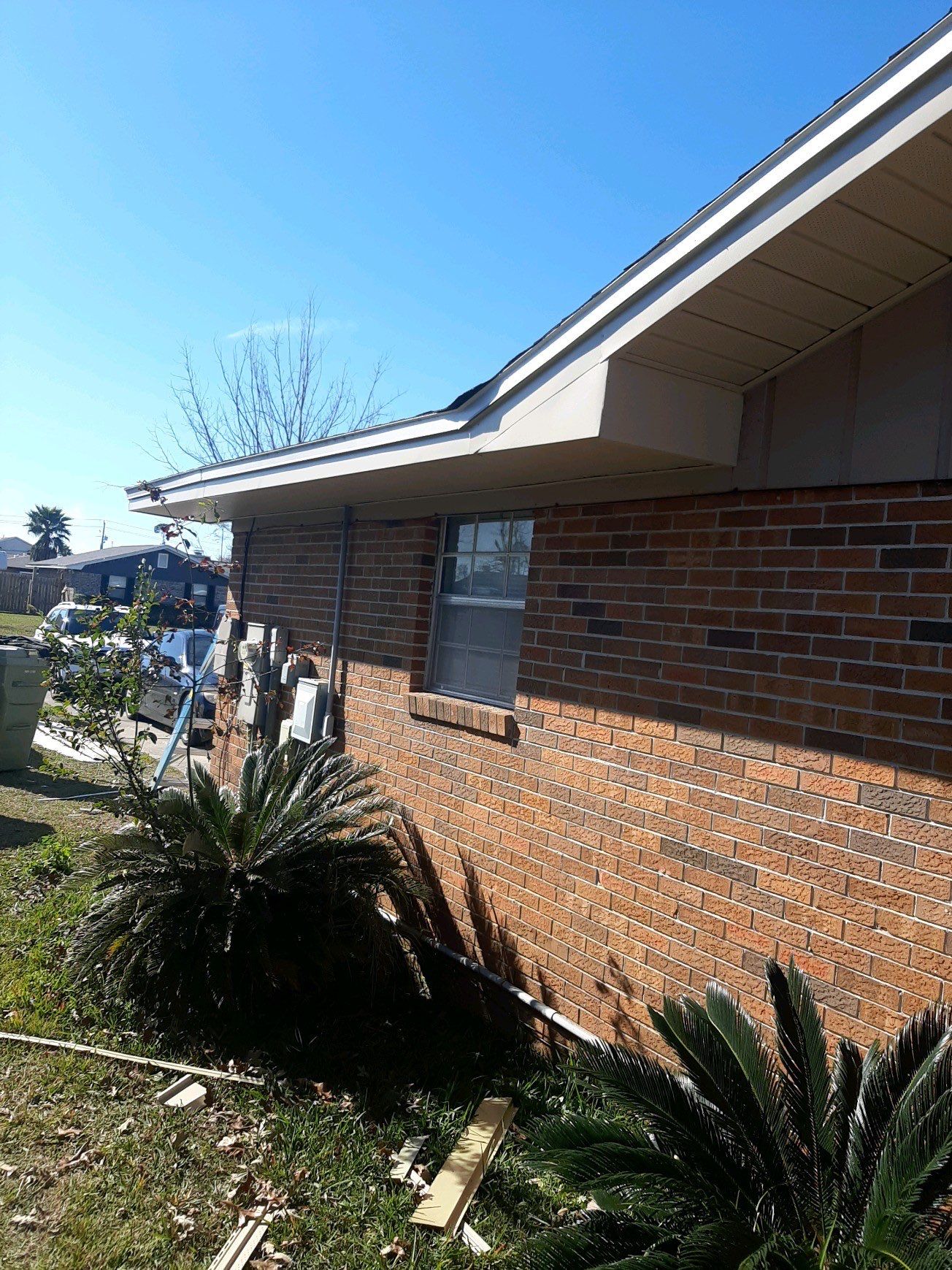 Soffit and Fascia Installation Using Vinyl Soffit by Gutter Professors