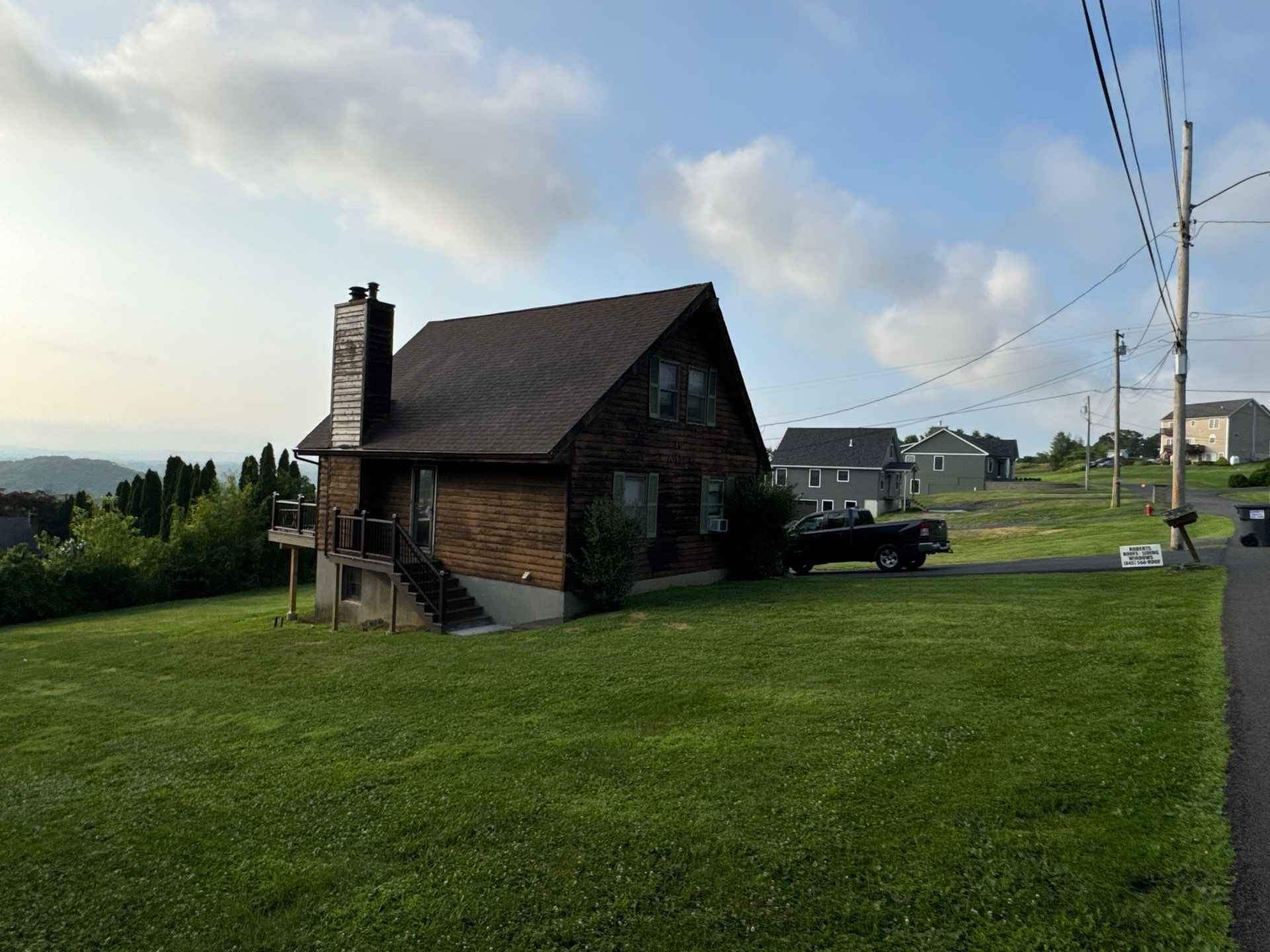 New Roof in Marlboro by roberts roofing