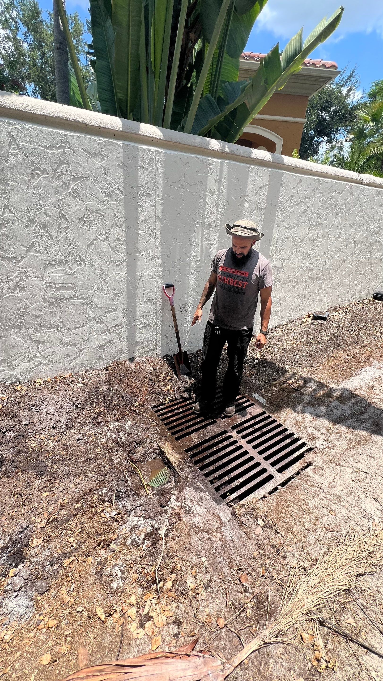 Residential Stormwater Gutter Drain System Maintenance by APS Power & Water